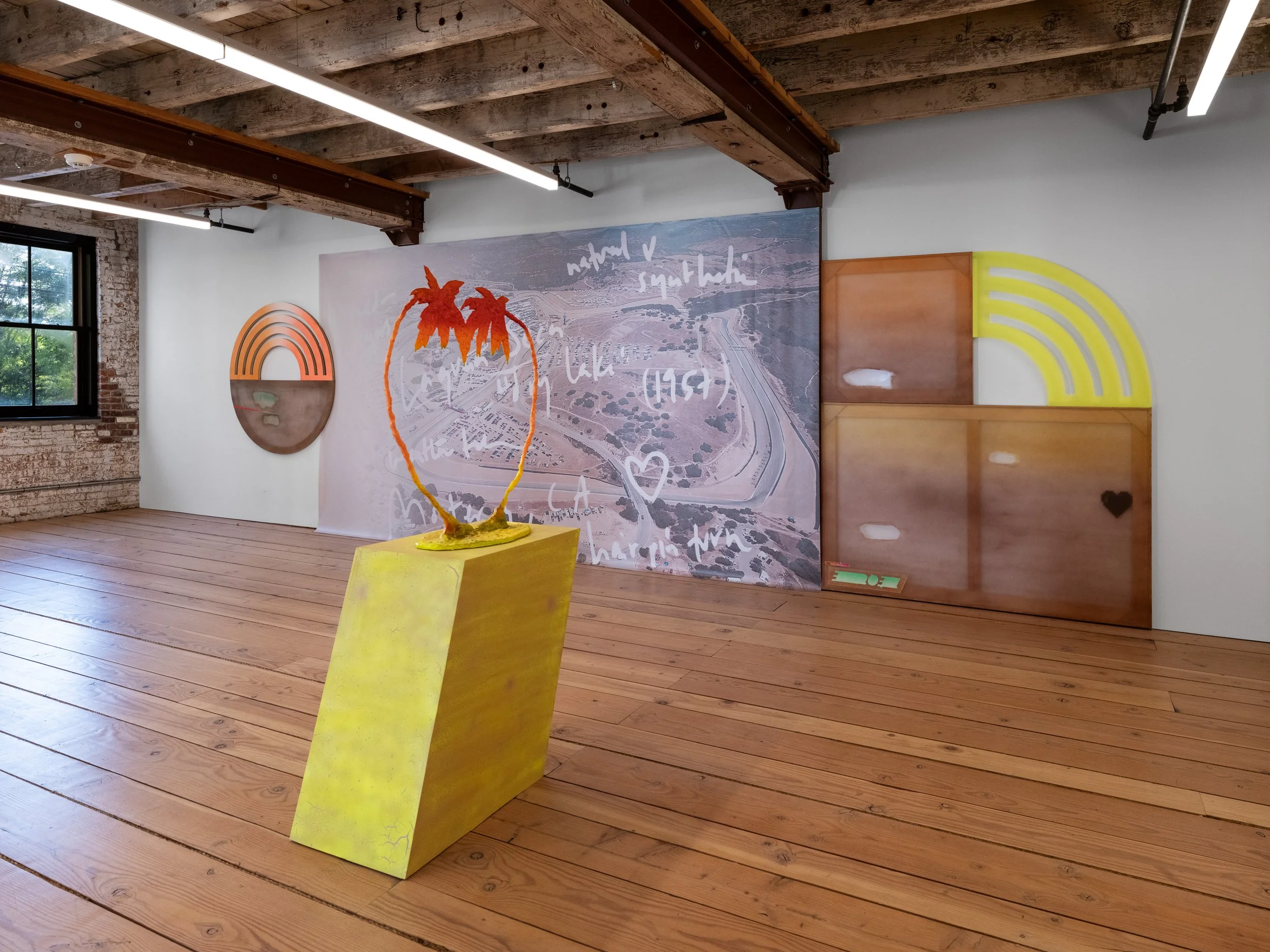 Installation view,  Laguna Seca , Catskill, 2026.