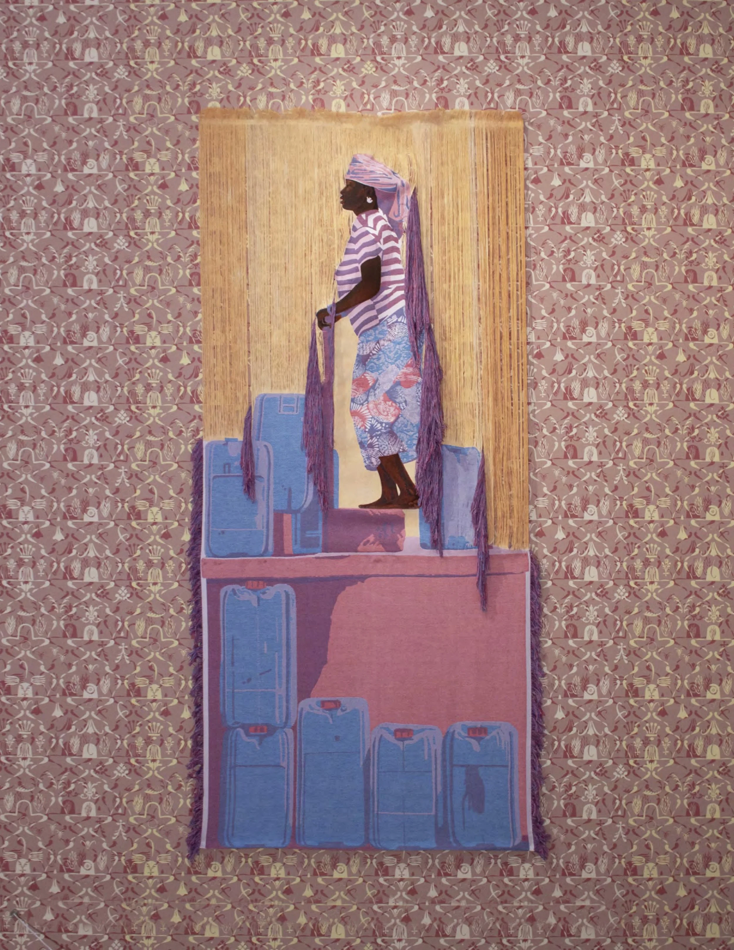 Installation view,  She Weaves White Gold , North Carolina Museum of Art, Raleigh, North Carolina, 2026