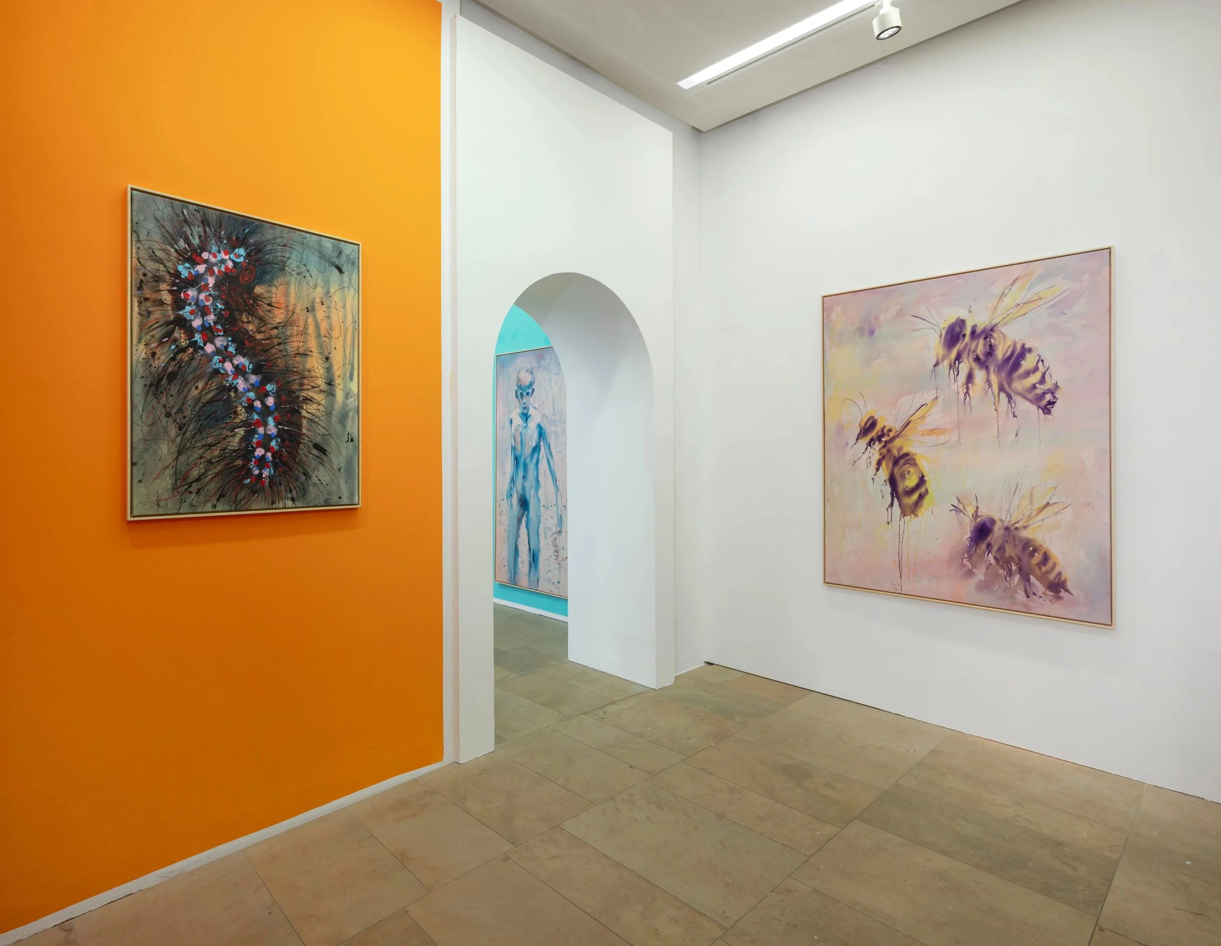 Installation view,  Protest of Peculiars , Kunstpalais Erlangen, Erlangen, Germany, 2025. Photo by Ludger Paffrath.