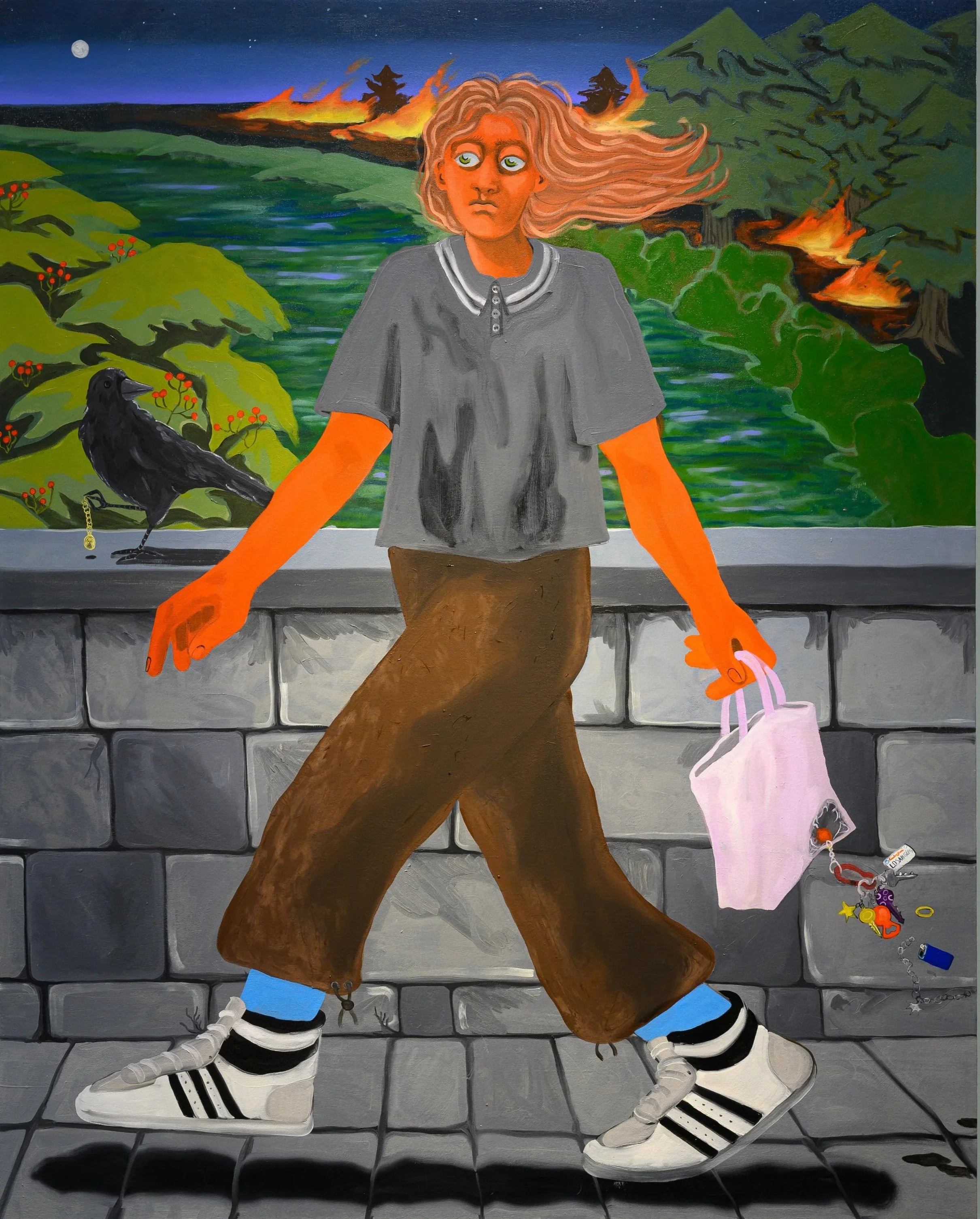  Lost Keys , 2023
Oil on canvas
60 x 48 in | 152.5 x 122 cm