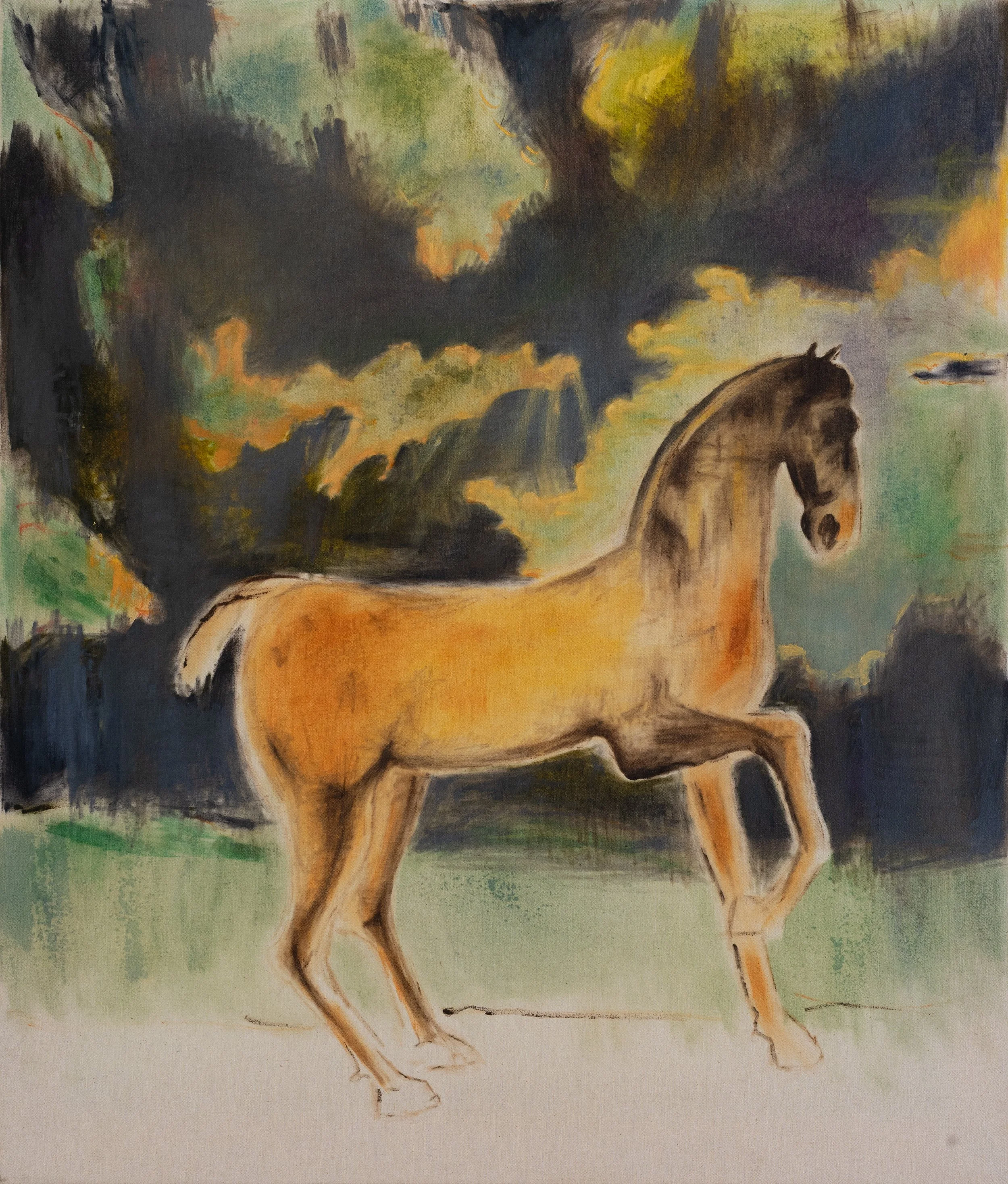  Tempest , 2026
Oil on canvas 
27 1/2 x 23 5/8 in | 70 x 60 cm