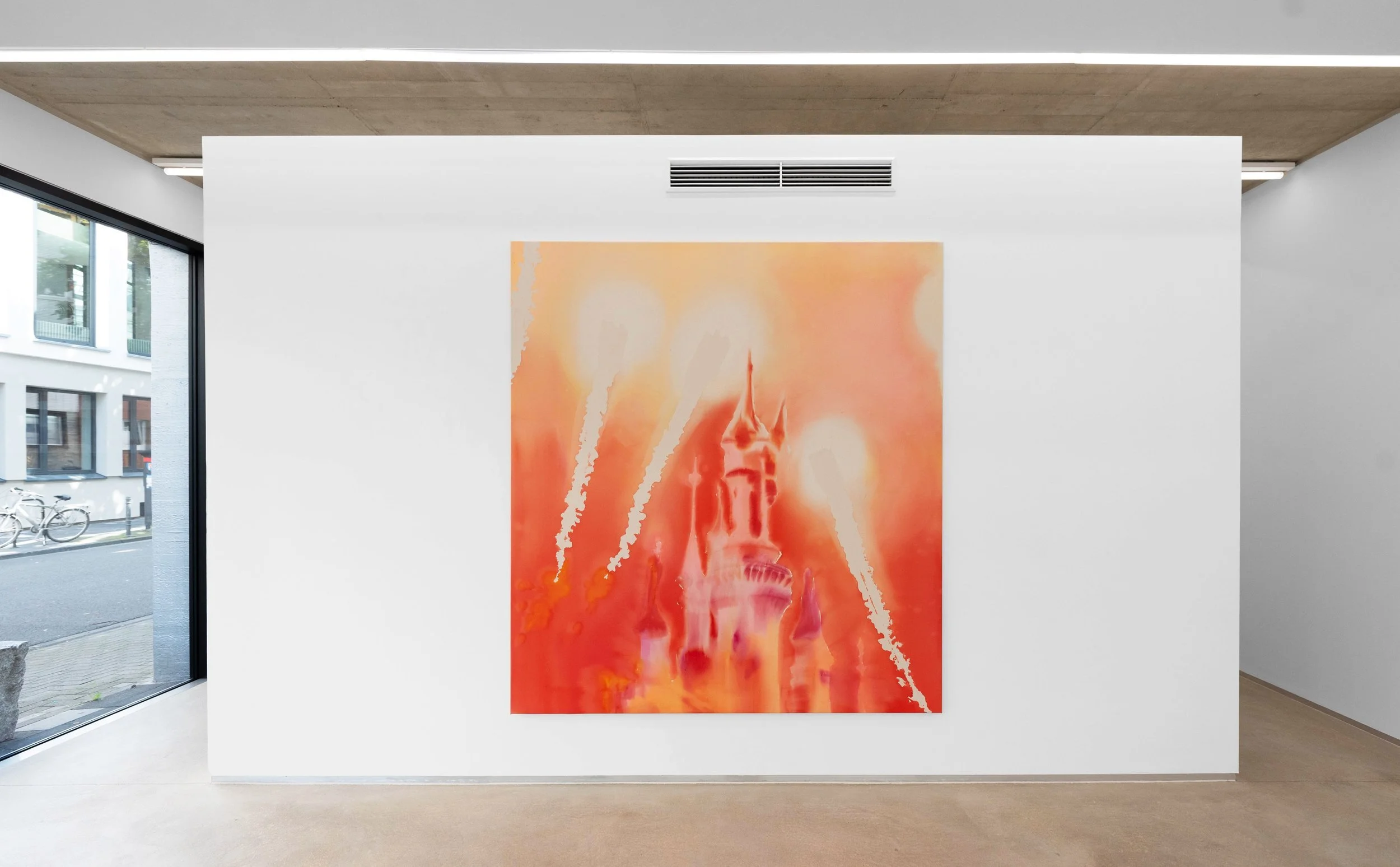 Installation view,  Hot Spell , NW9, Cologne, Germany, 2023