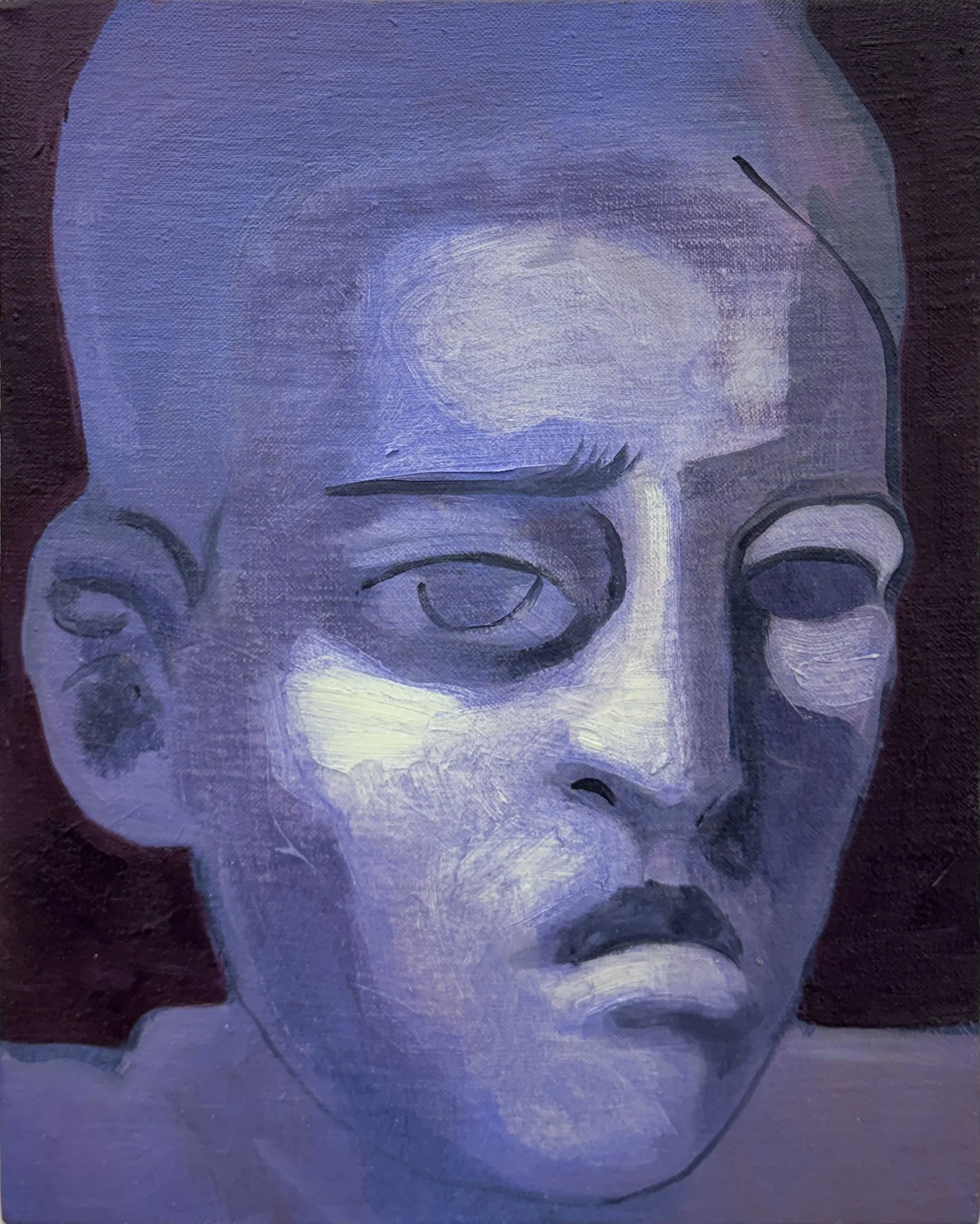  Glow , 2025
Oil on linen
10 1/4 x 8 1/8 in | 26 x 20.5 cm