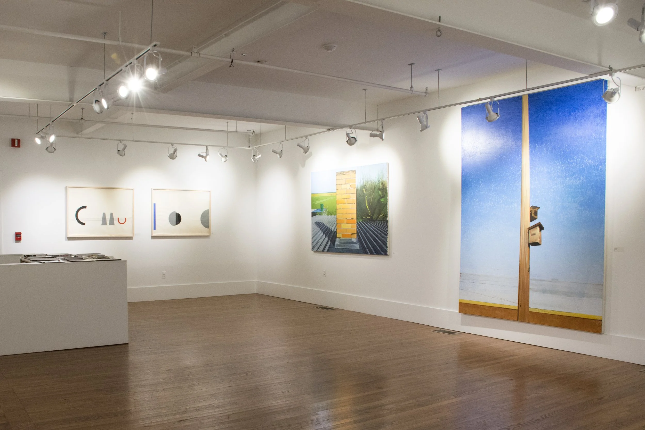 Installation view,  Thoralf Knobloch + Gary Kuehn , 2016