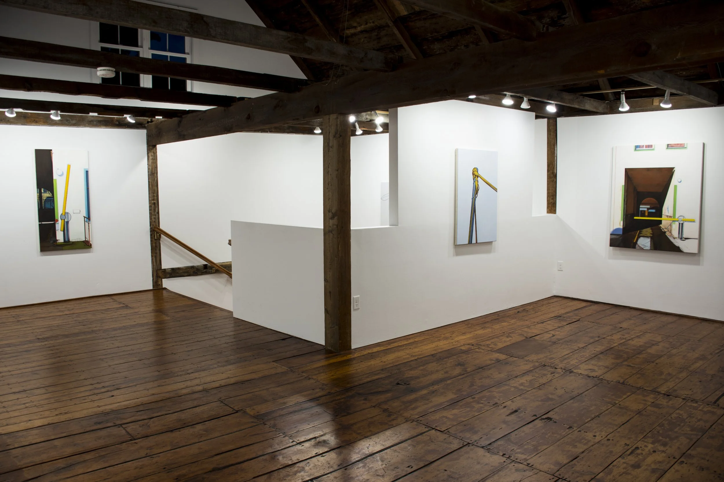 Installation view,  Uferweg Nord , 2017