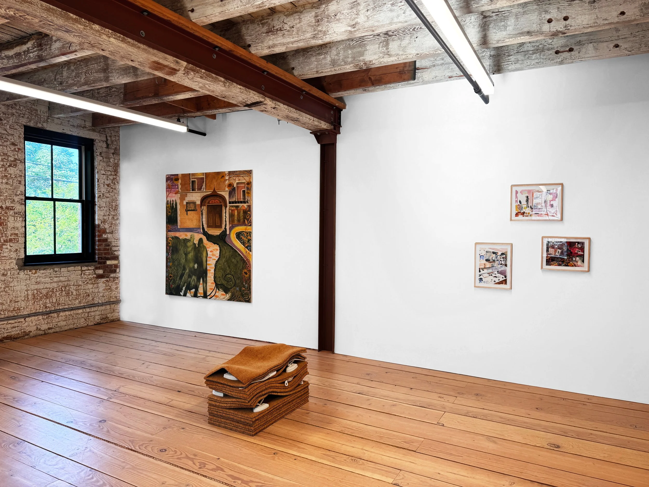 Installation view,  A Room That Once was , Catskill, 2026