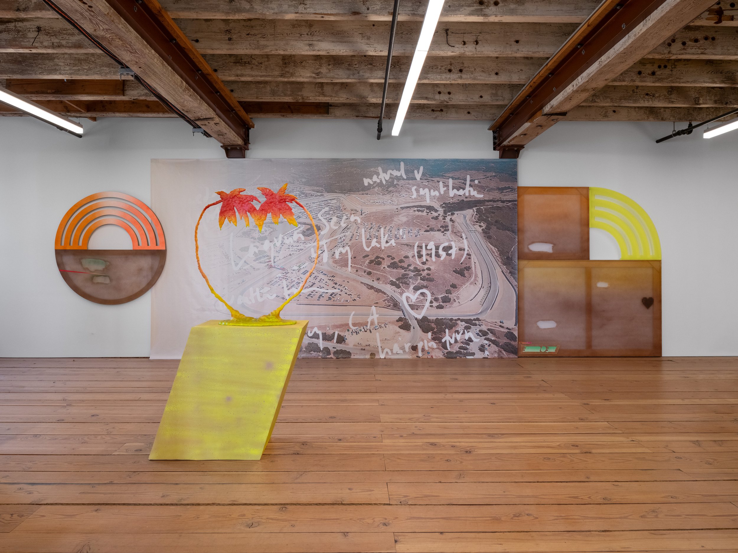 Installation view,  Laguna Seca , Catskill, 2026.