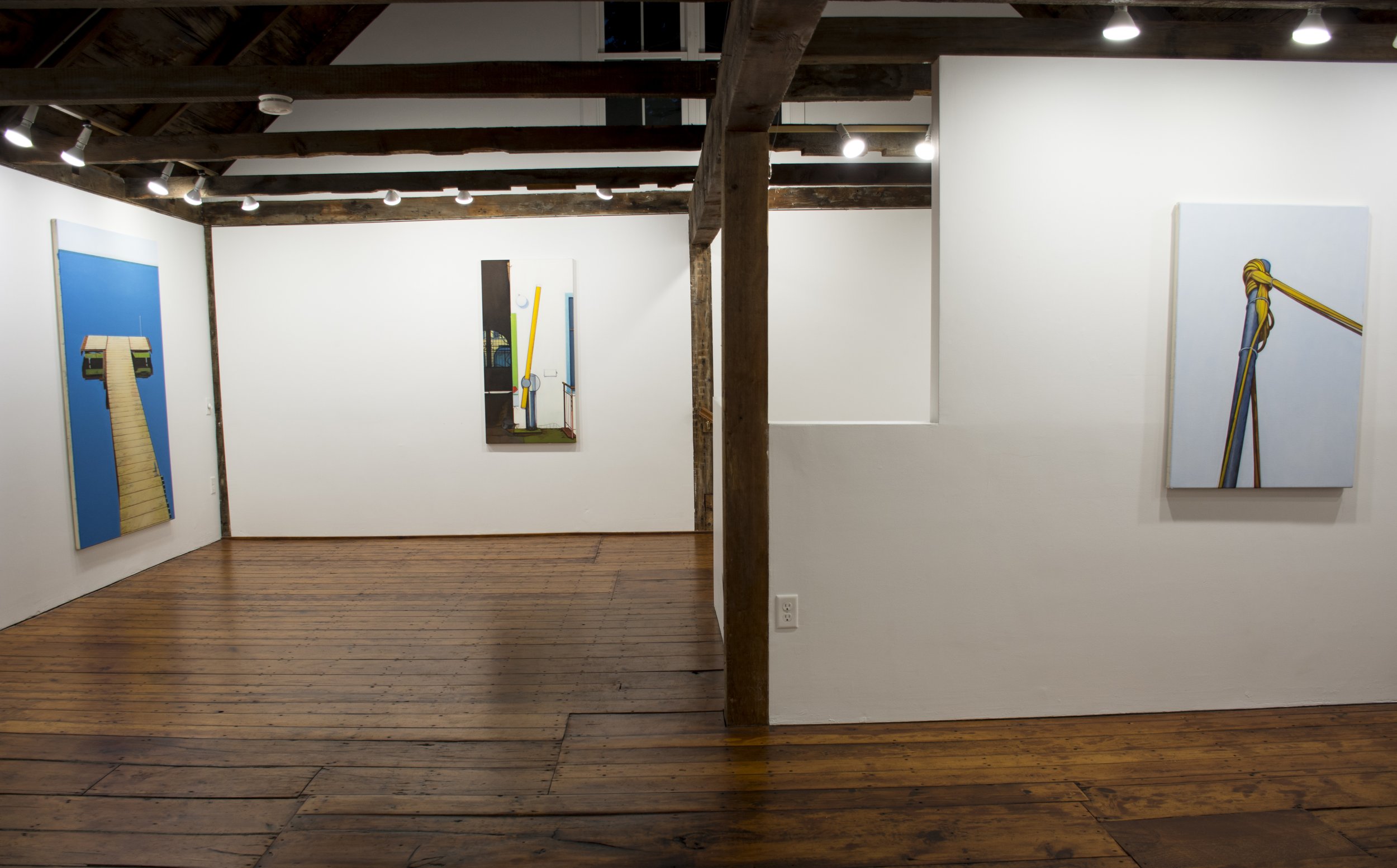 Installation view,  Uferweg Nord , 2017