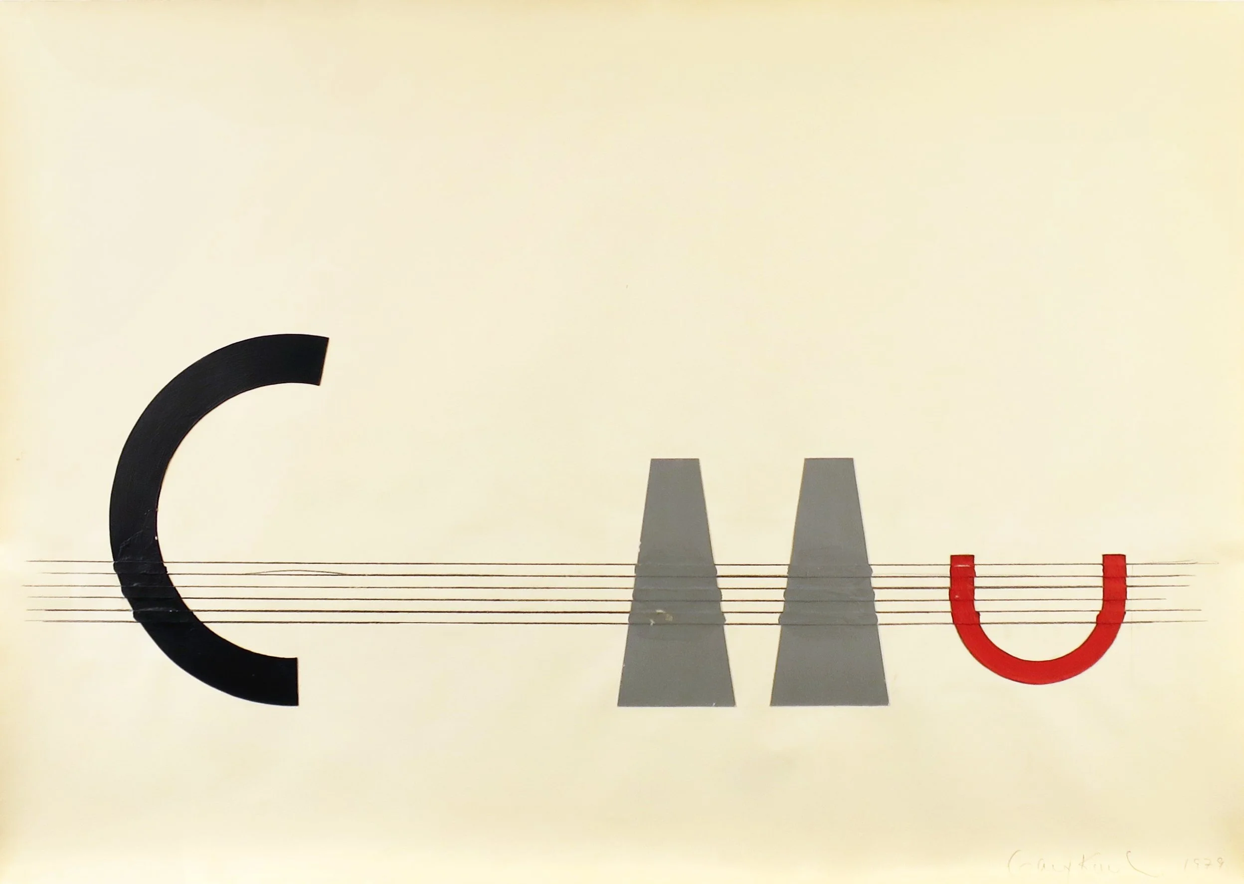  Berliner Serie , 1979
Tempera and graphite on paper
30 x 42 in | 75.5 x 107 cm
Photo: Cindy Hinant, New York