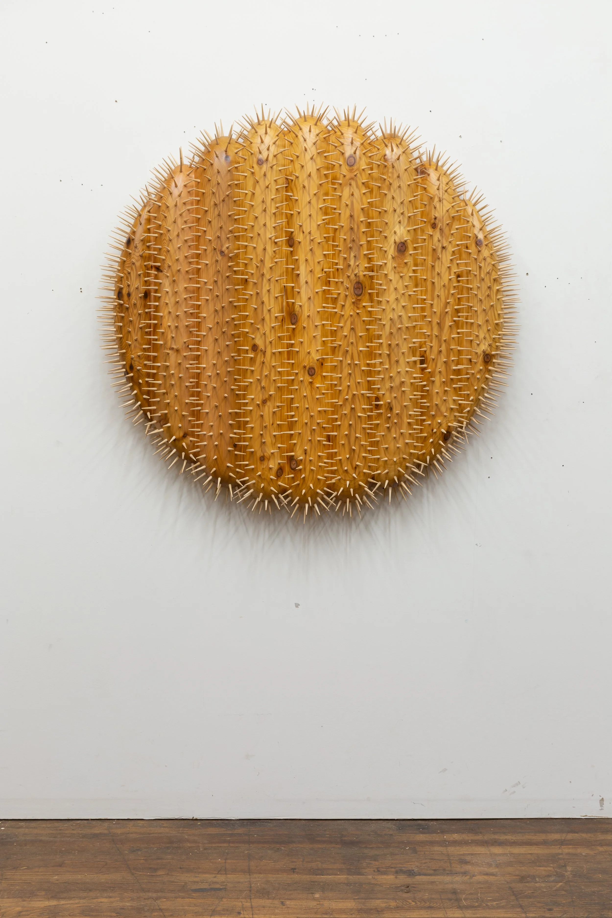  El Sol (Texas Sun) , 2025
Cedar, hemu
50 x 7 x 50 in | 127 x 17.5 x 127 cm