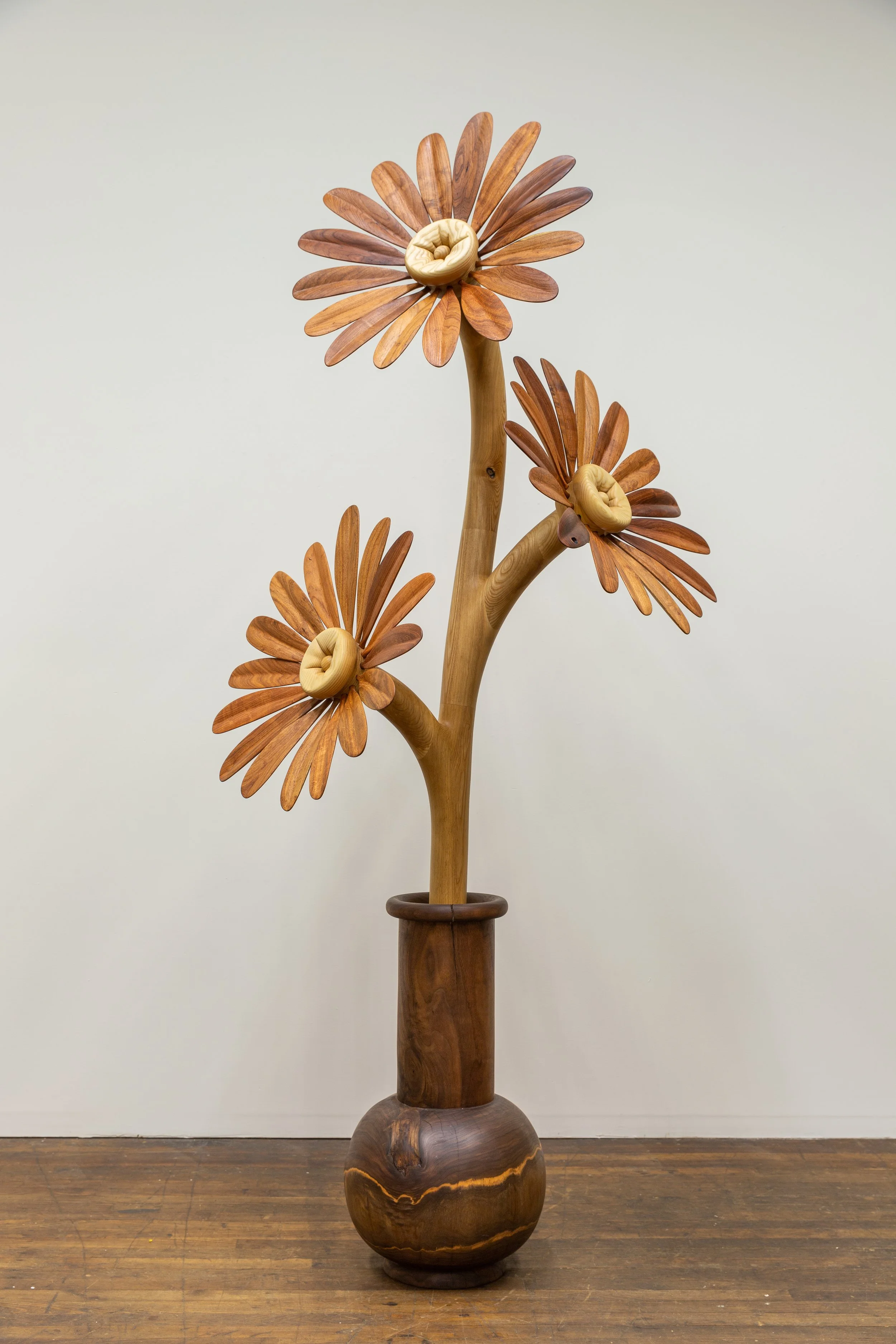  Damianita , 2025
Mesquite, ash, walnut
91 x 27 x 44 in | 231 x 68.5 x 111.5 cm