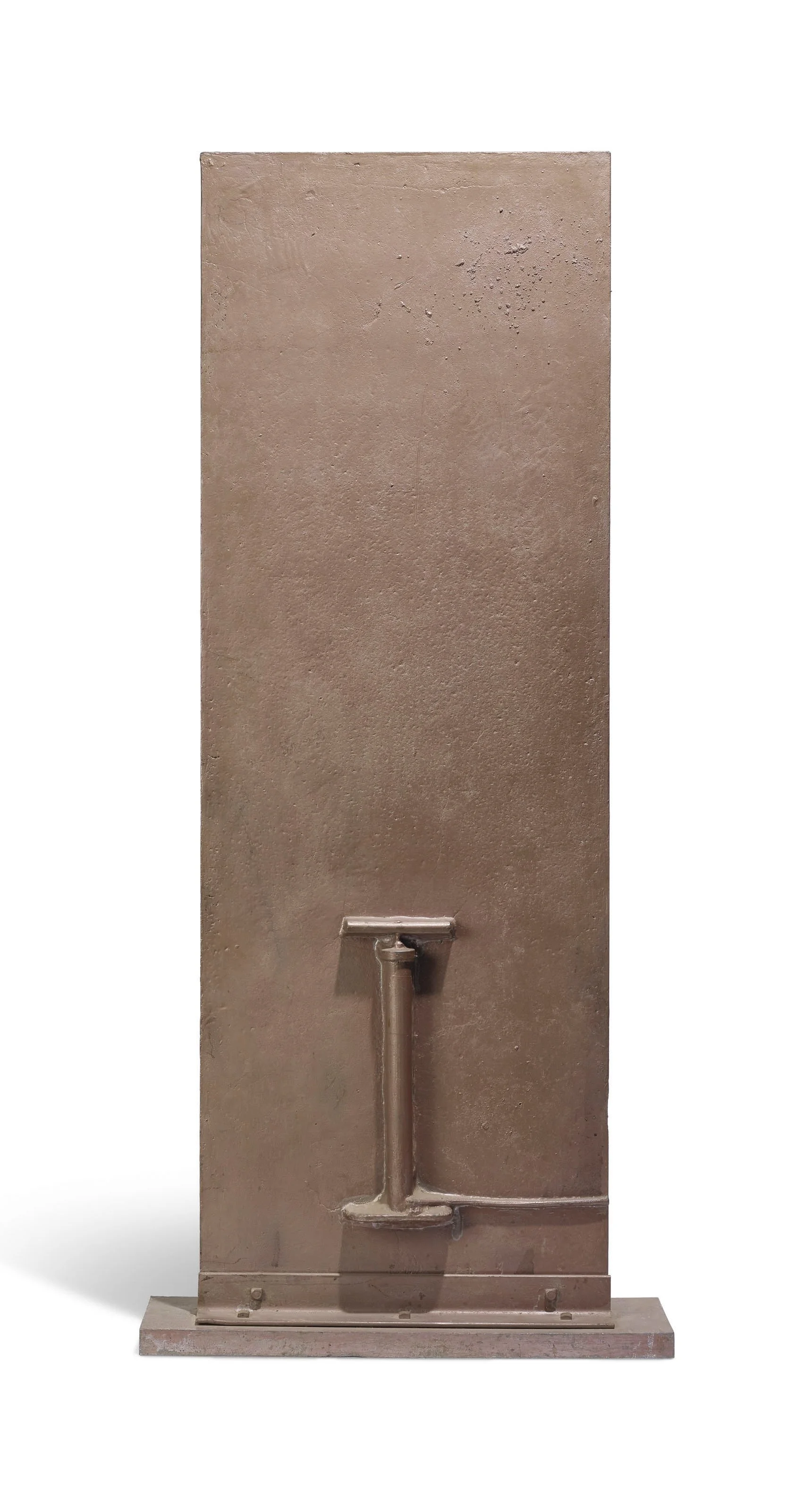  Air Pump , 1965
Cast aluminum and stainless steel
81 x 35 1/8 x 10 in | 206 x 89 x 25 cm