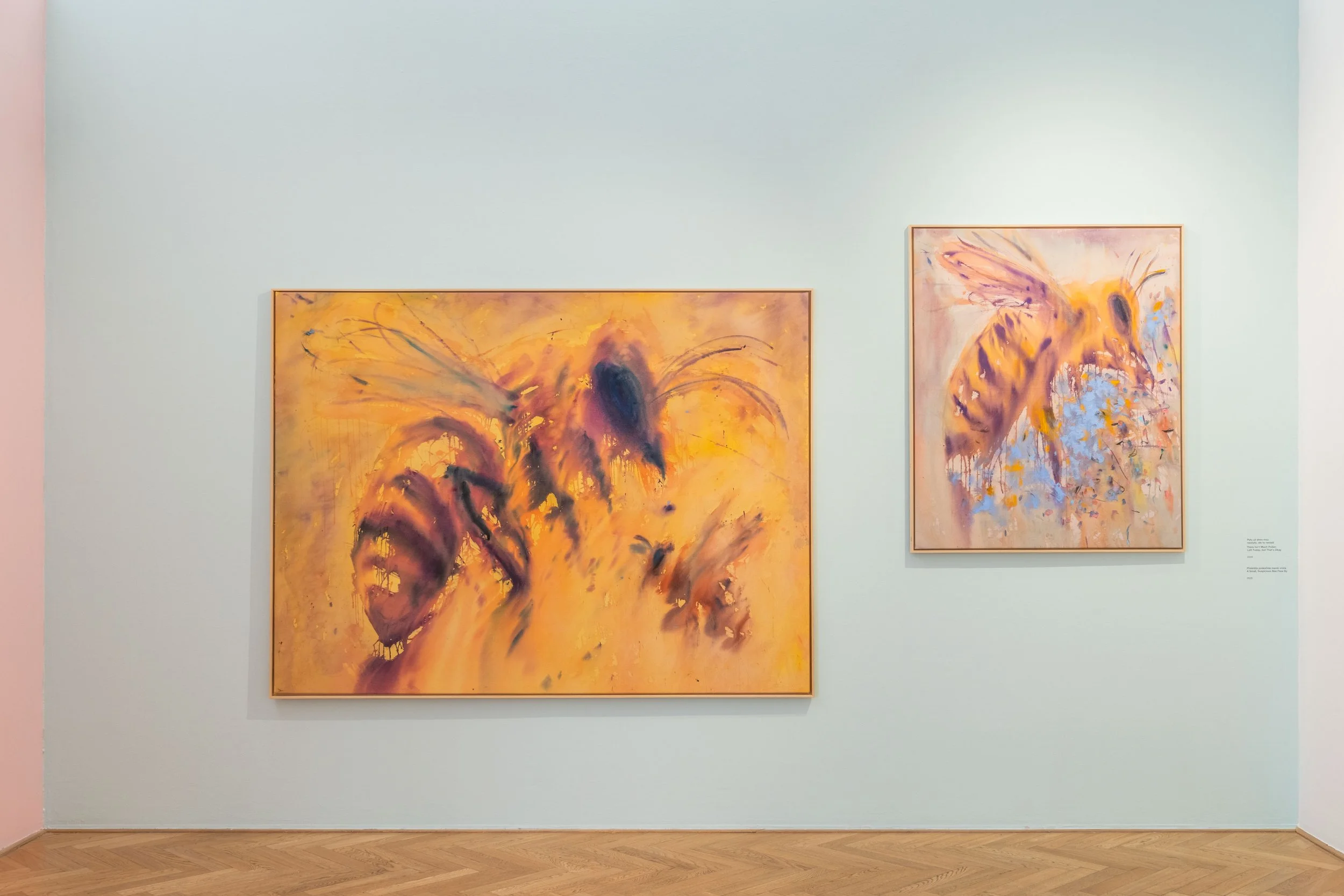 Installation view,  The Rest Interval , Villa Pelle, Prague, CZ, 2026