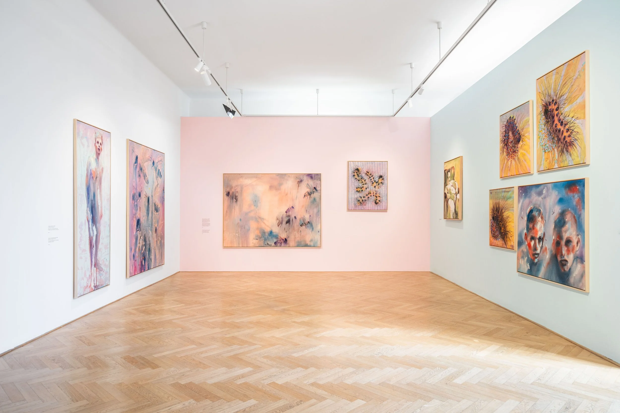 Installation view,  The Rest Interval , Villa Pelle, Prague, CZ, 2026