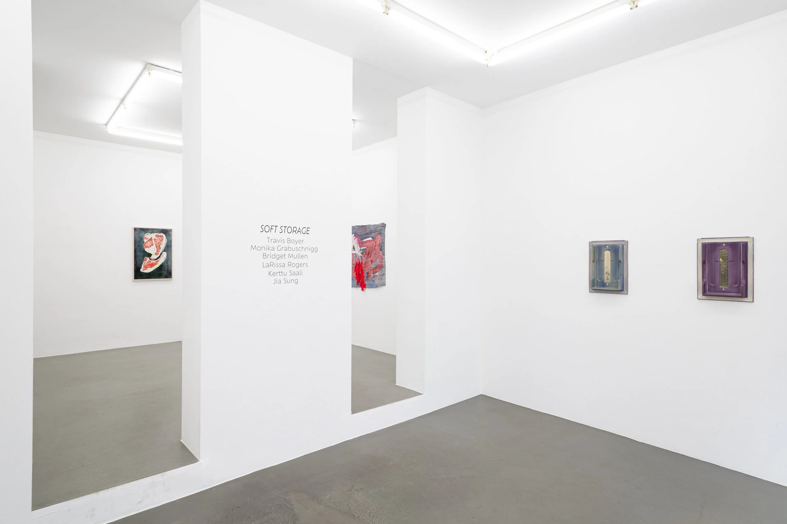 Installation view,  Soft Storage , 2026