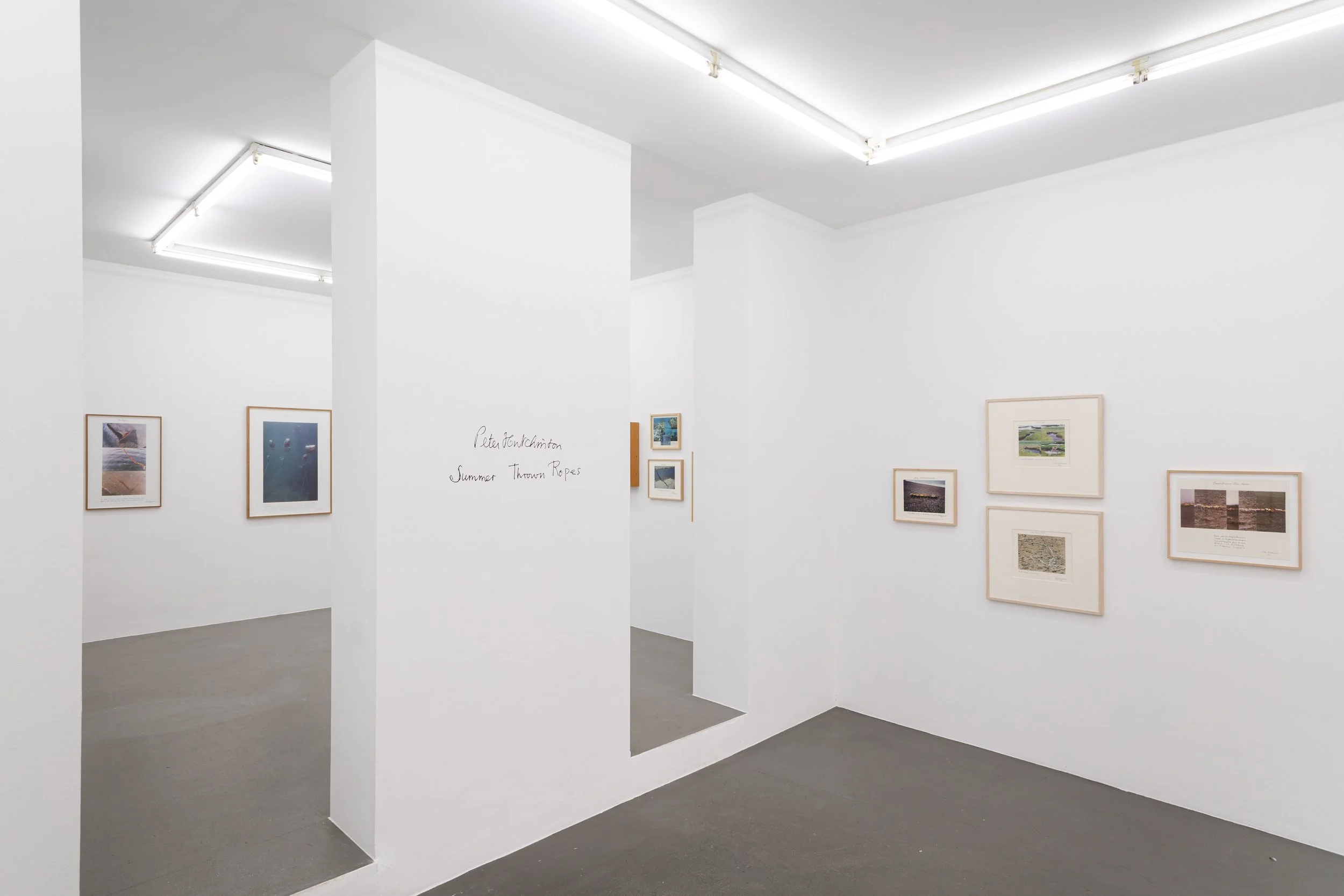 Installation view,  Summer Thrown Ropes , 2025