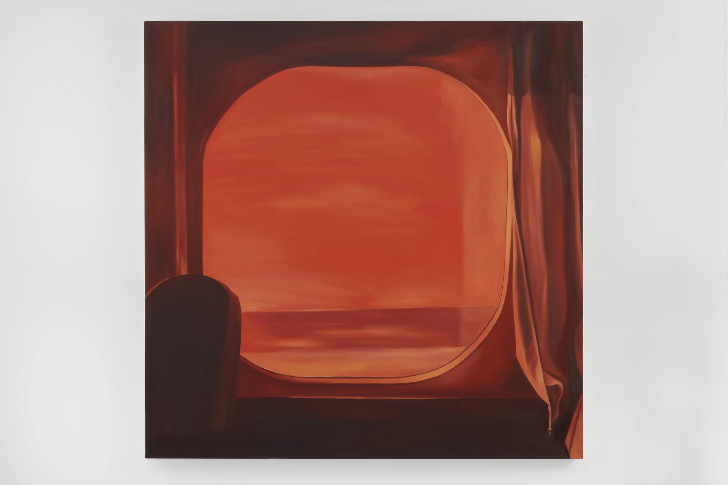  Together (Red) , 2019
Oil on linen
40 x 40 in | 101.5 x 101.5 cm