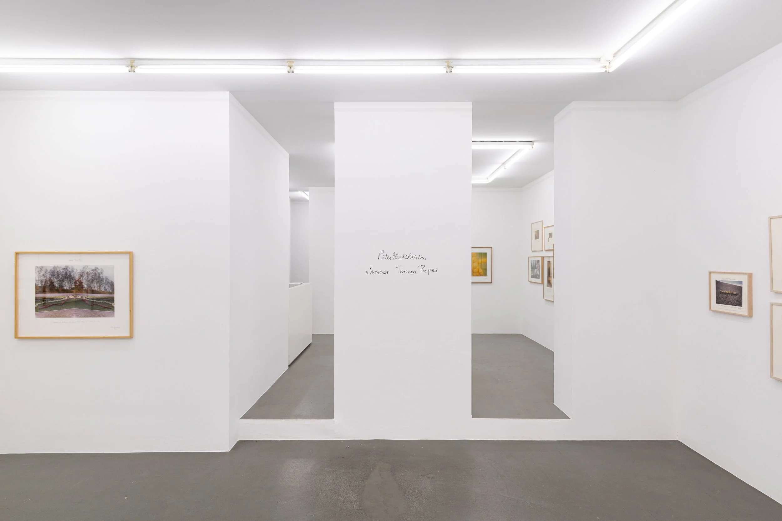 Installation view,  Summer Thrown Ropes , 2025