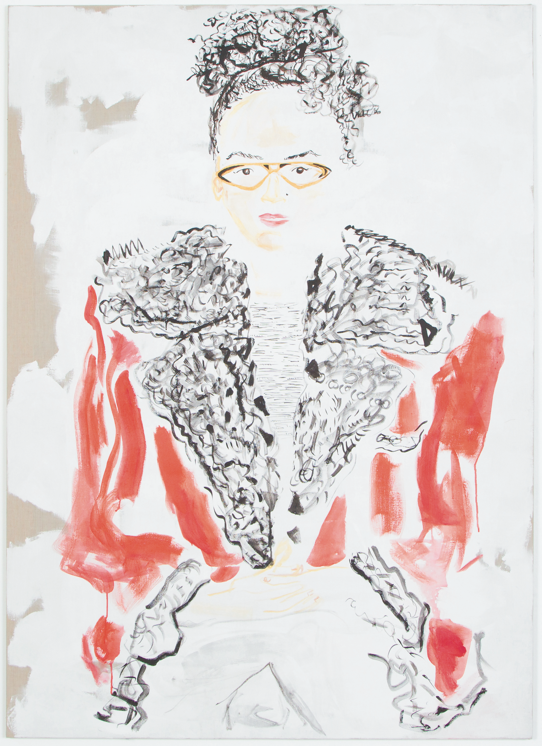 Heidi Howard
 Danielle Dean , 2017
Acrylic on linen
74 5/6 x 49 1/4 in | 190 x 125 cm