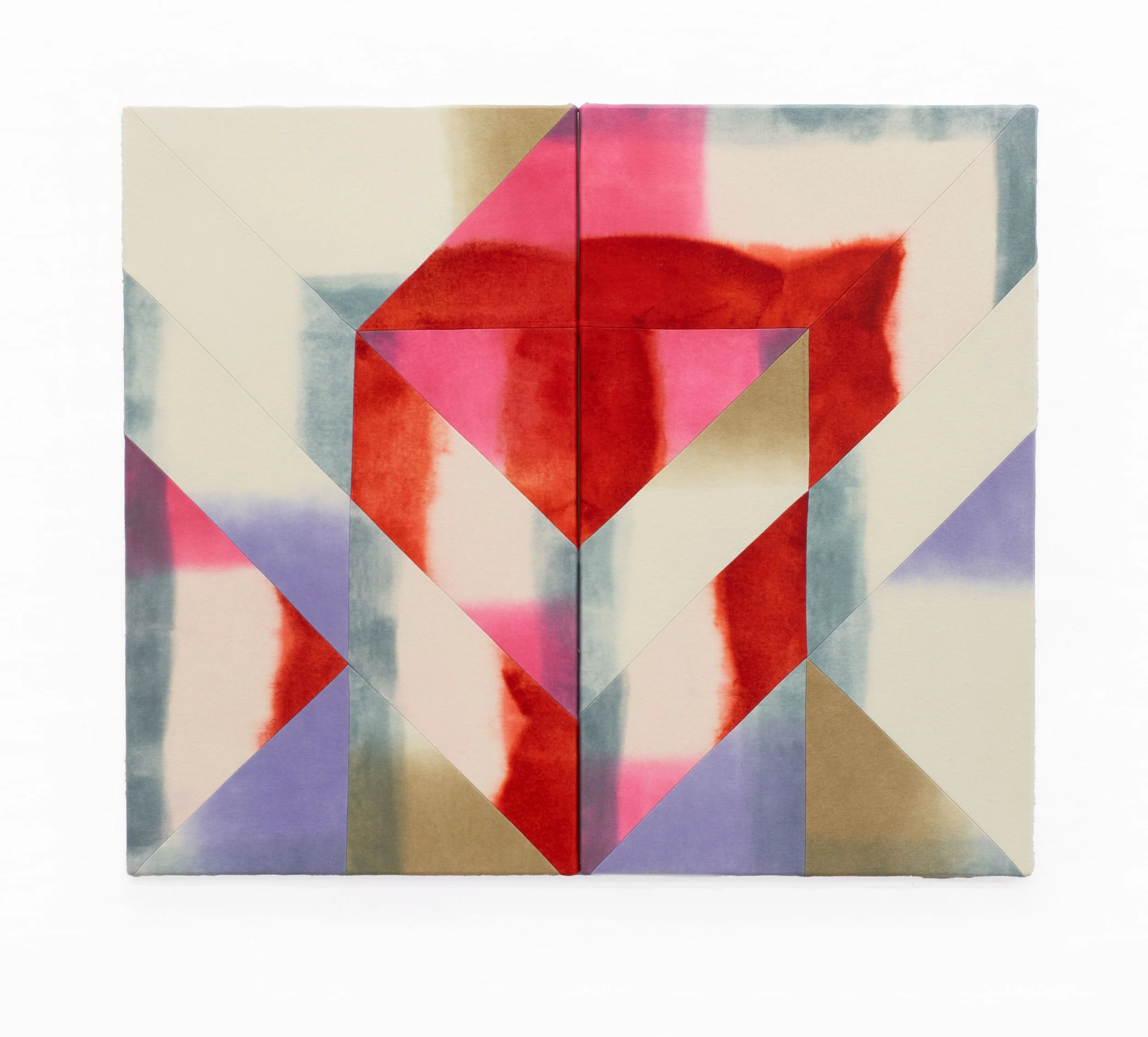  cap/llar/es gr/p— (B) , 2023
Dyed wool and thread
113 x 122 cm | 44 1/2 x 54 in