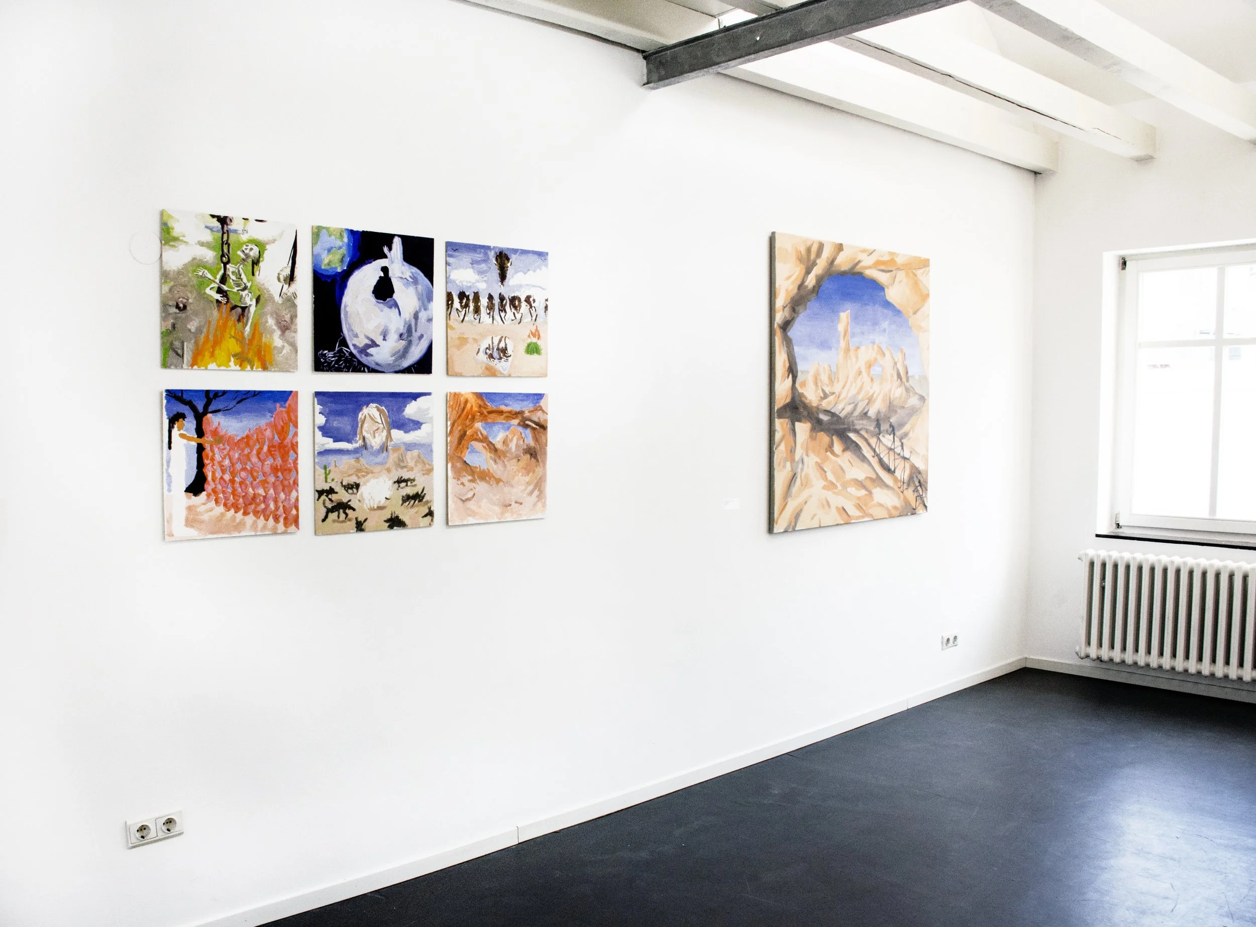 Installation view,  Spring 2017 , 2017