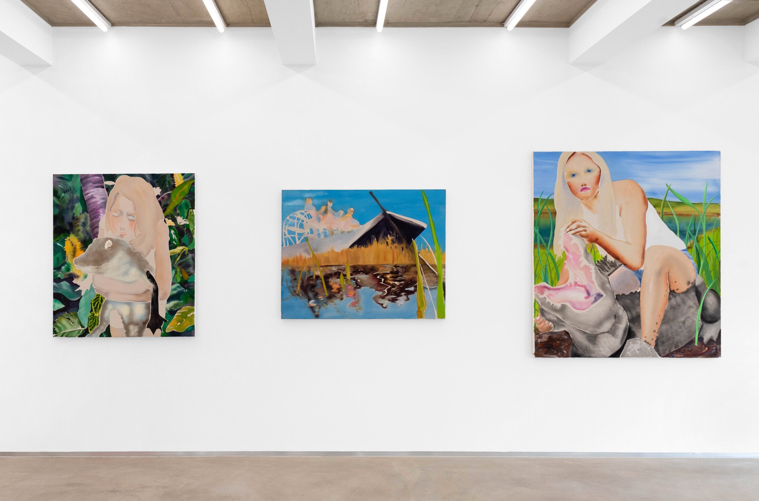 Installation view,  Hot Spell , NW9, Cologne, Germany, 2023