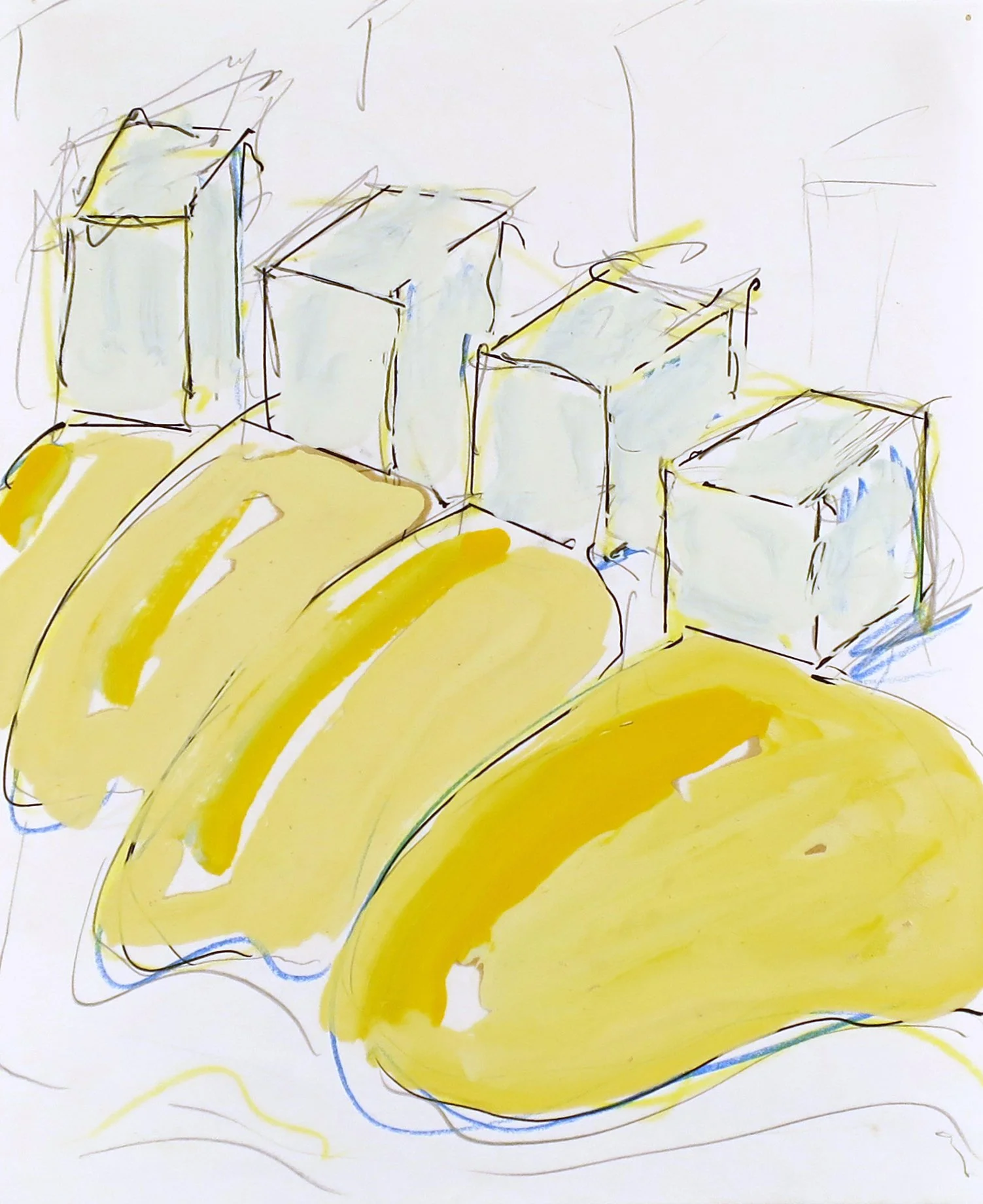  Untitled , 2017
Graphite, pen, and colored pencil on paper
14 x 11 in | 35.5 x 28 cm