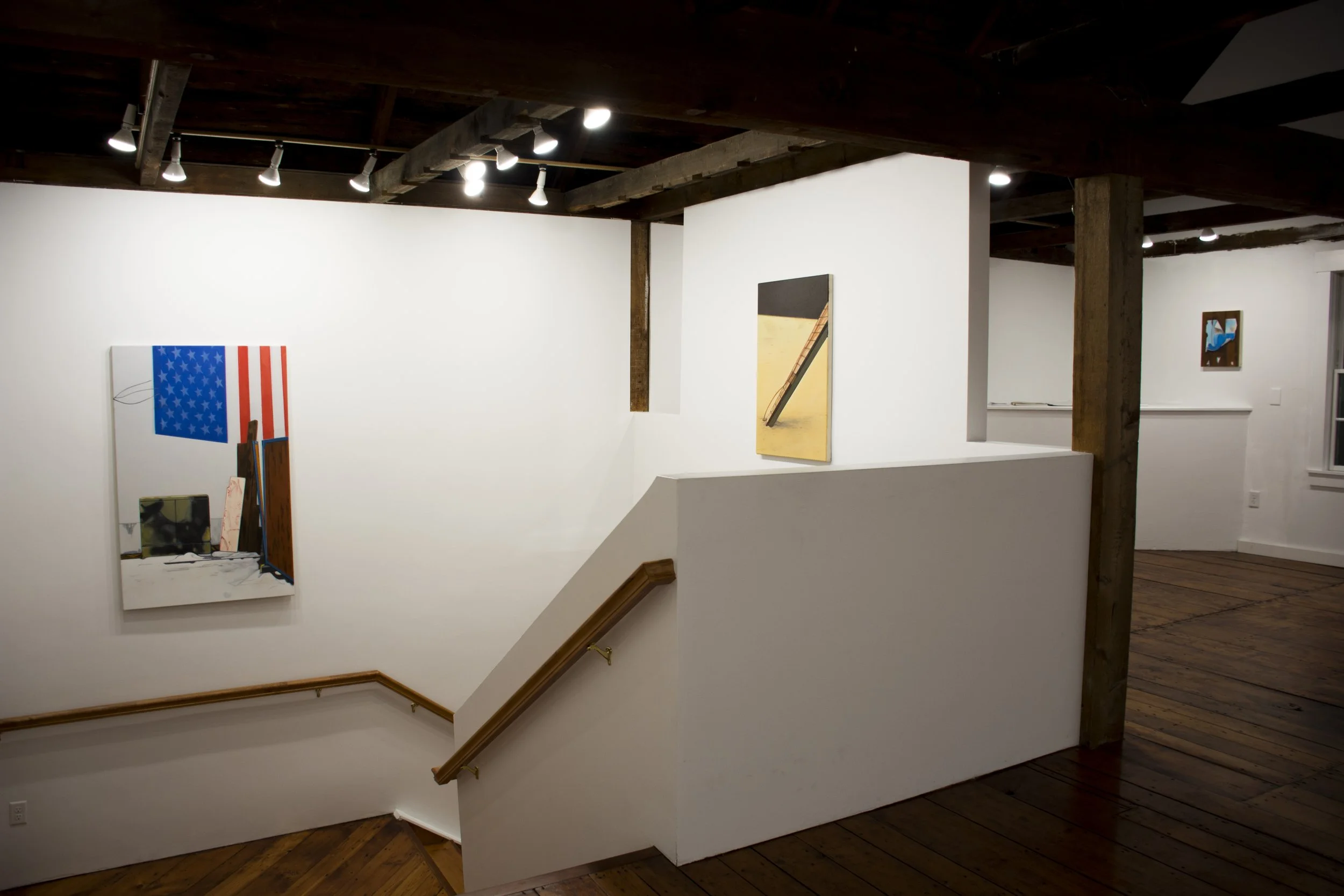 Installation view,  Uferweg Nord , 2017