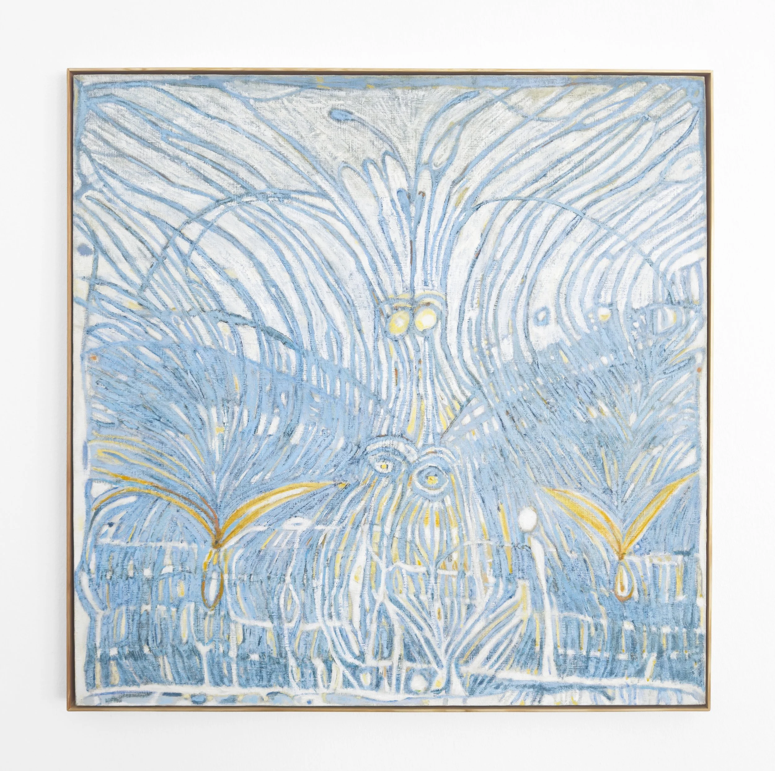 Kerttu Saali
 Veiled Form , 2025
Oil on canvas
16 x 16 in | 41 x 41 cm