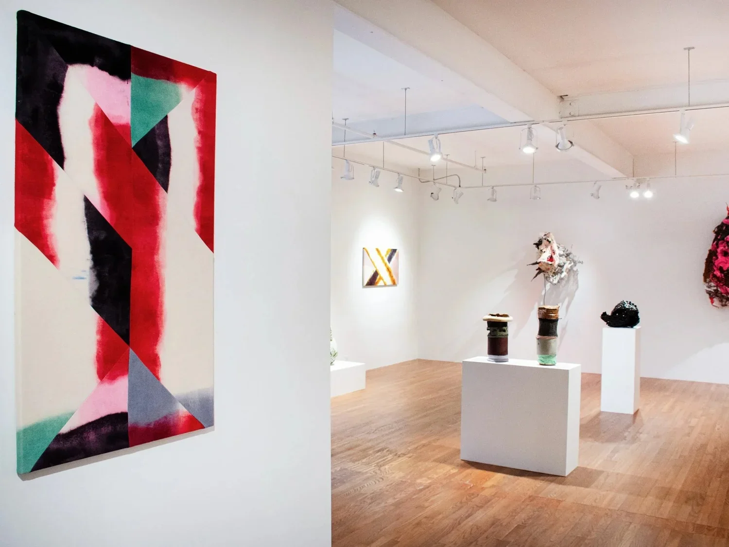  Wilder Alison, Anina Major, Judy Pfaff, Sarah Trigg, Erin Woodbrey |  (im)materiality  
August 21 – November 16, 2020 
Provincetown