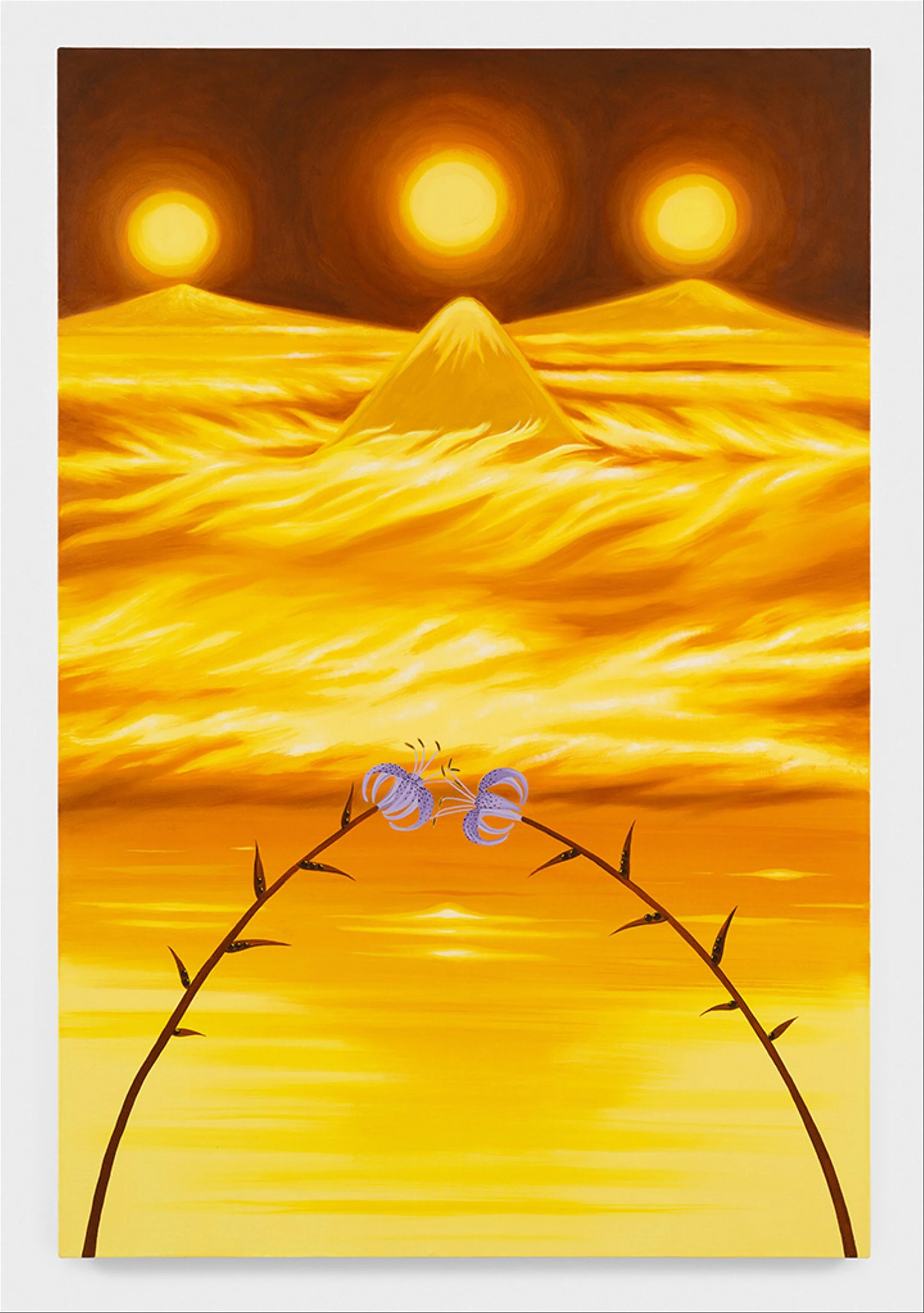  Lillies at Dawn , 2022
Oil on canvas
122 x 81 cm / 48 x 32 in