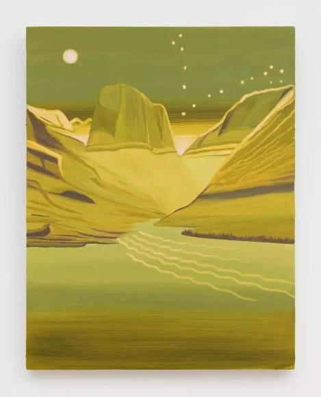  J.D., Colorado River, Grand Canyon (Pisces) , 2023
Oil and acrylic on canvas
35.6 × 27.9 cm / 14 × 11 in