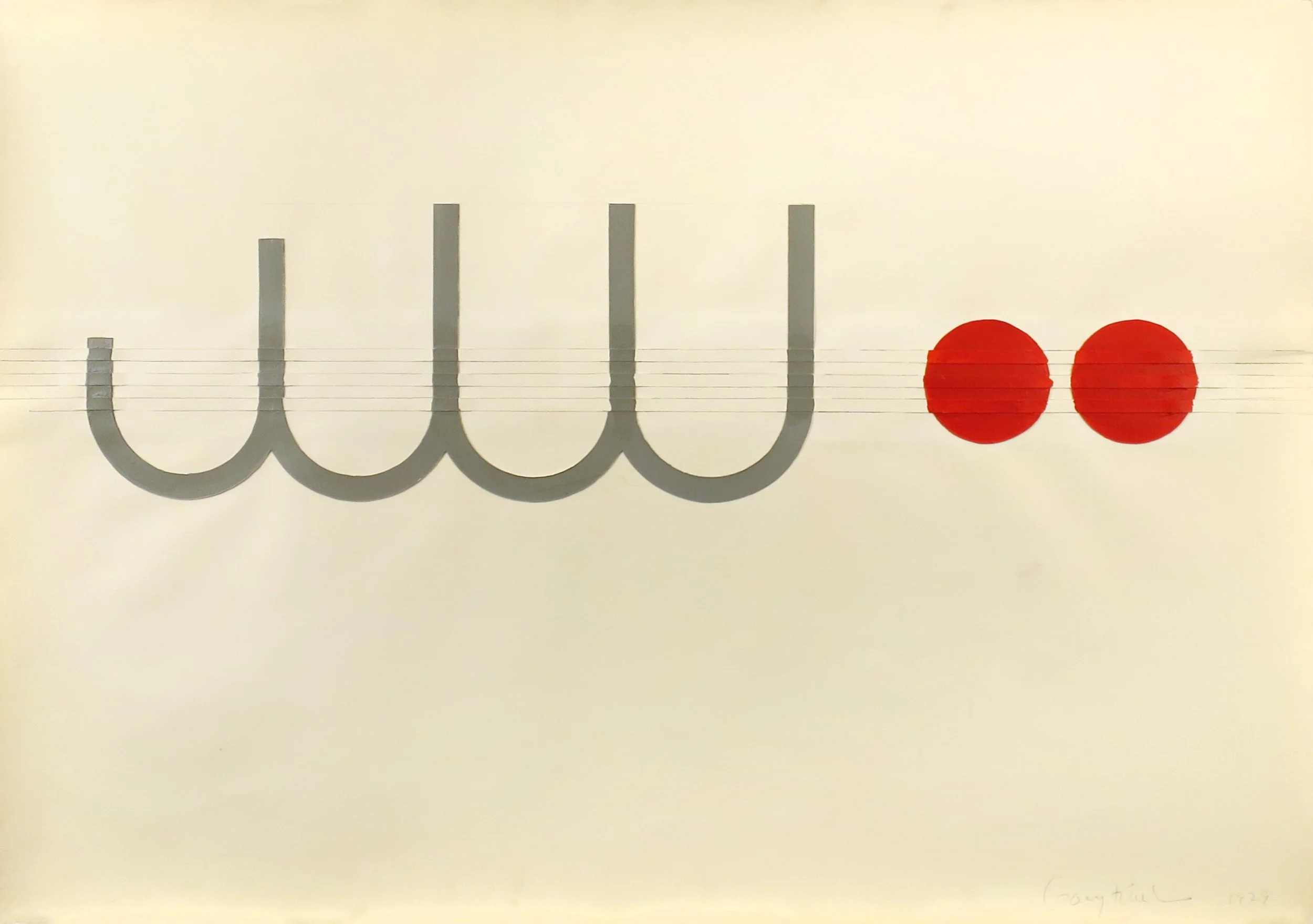  Berliner Serie , 1979
Collage, tempera and graphite on paper
30 x 42 in | 76 x 106.5 cm
Photo: Cindy Hinant, New York