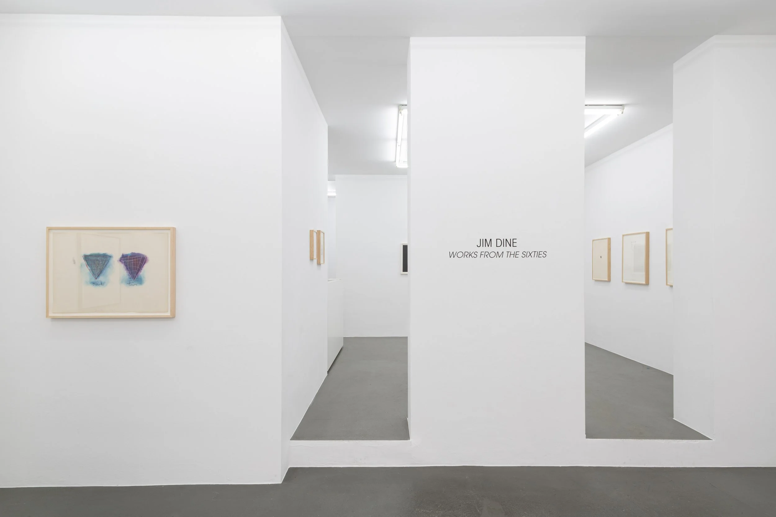 Installation view,  Works from the Sixties , 2026