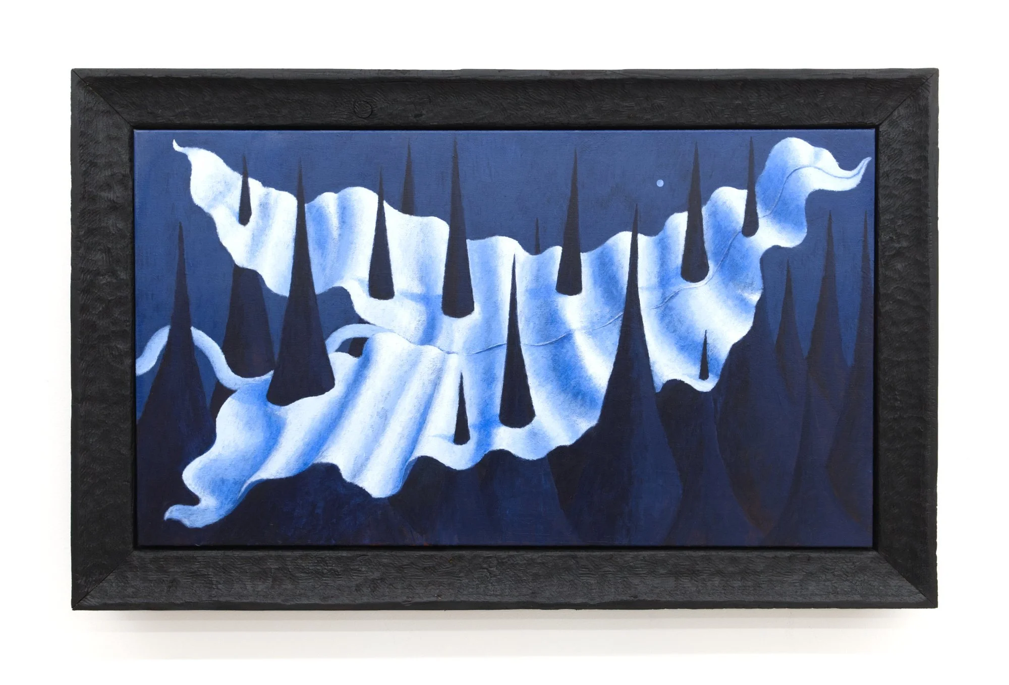  Mevlana Lipp 
 Rest , 2026
Acrylic on canvas in artist made frame
31 1/2 x 17 3/4 in | 80 x 45 cm
36 5/8 x 22 7/8 in (framed) | 93 x 58 cm (framed)