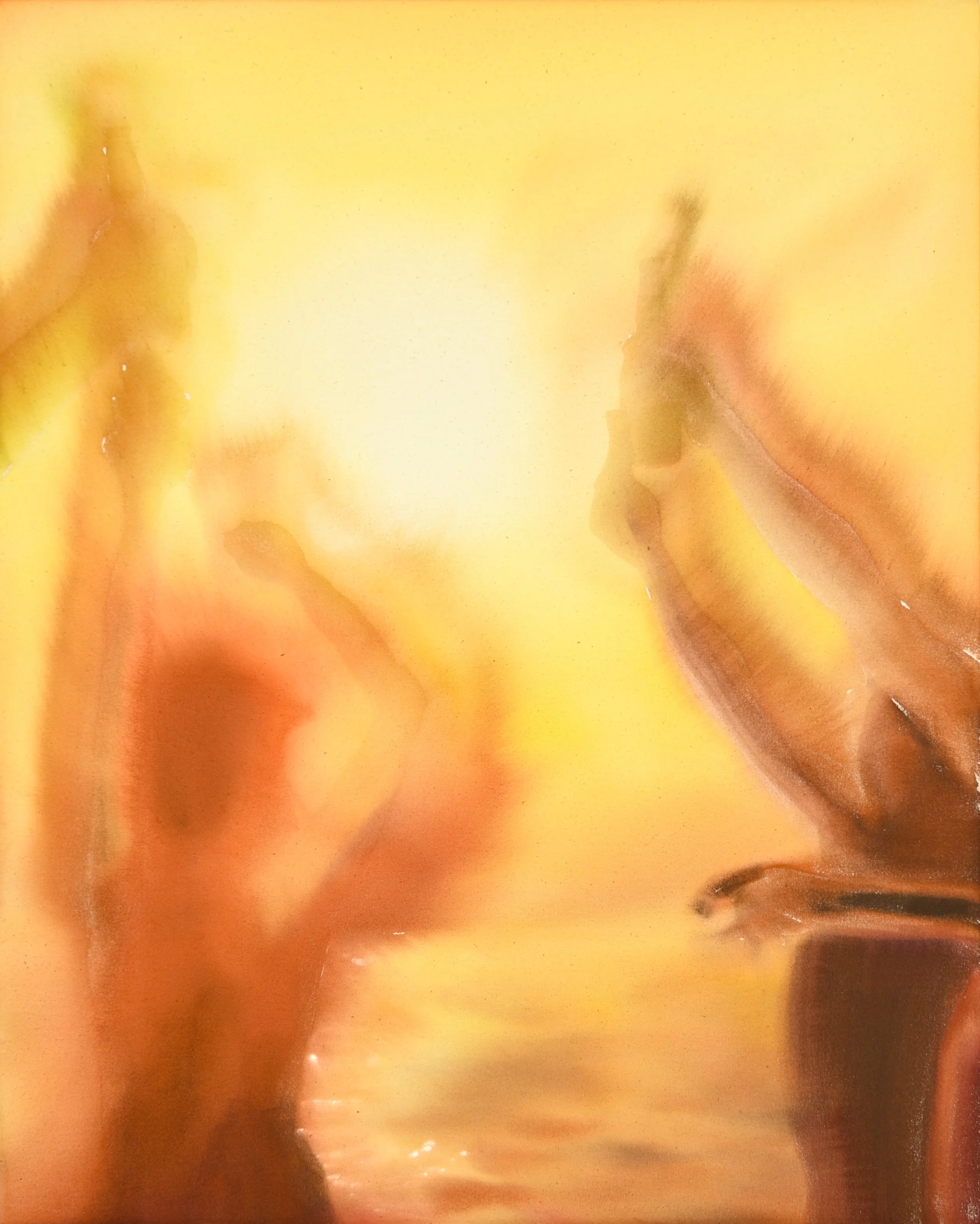  Rite of Spring , 2024
Acrylic, ink, and dye on canvas
40 x 32 in | 101.5 x 81.5 cm