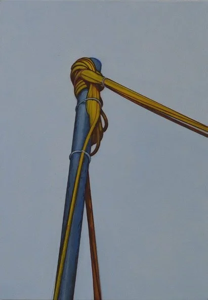  Takelage II , 2017
Oil on linen
39 3/8 x 27 5/8 in | 100 x 70 cm