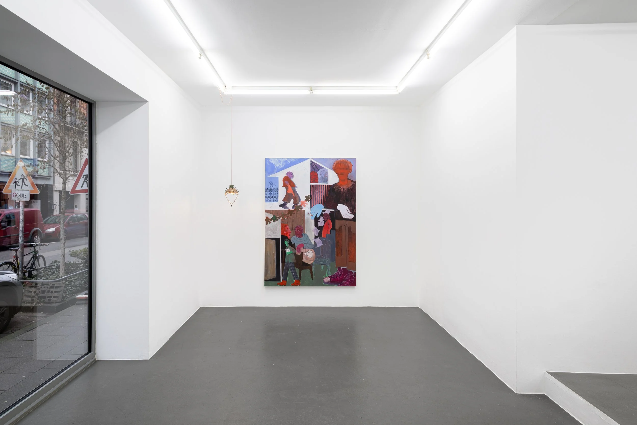 Installation view,  Tricksters II , 2025. Photo by Oskar Lee.