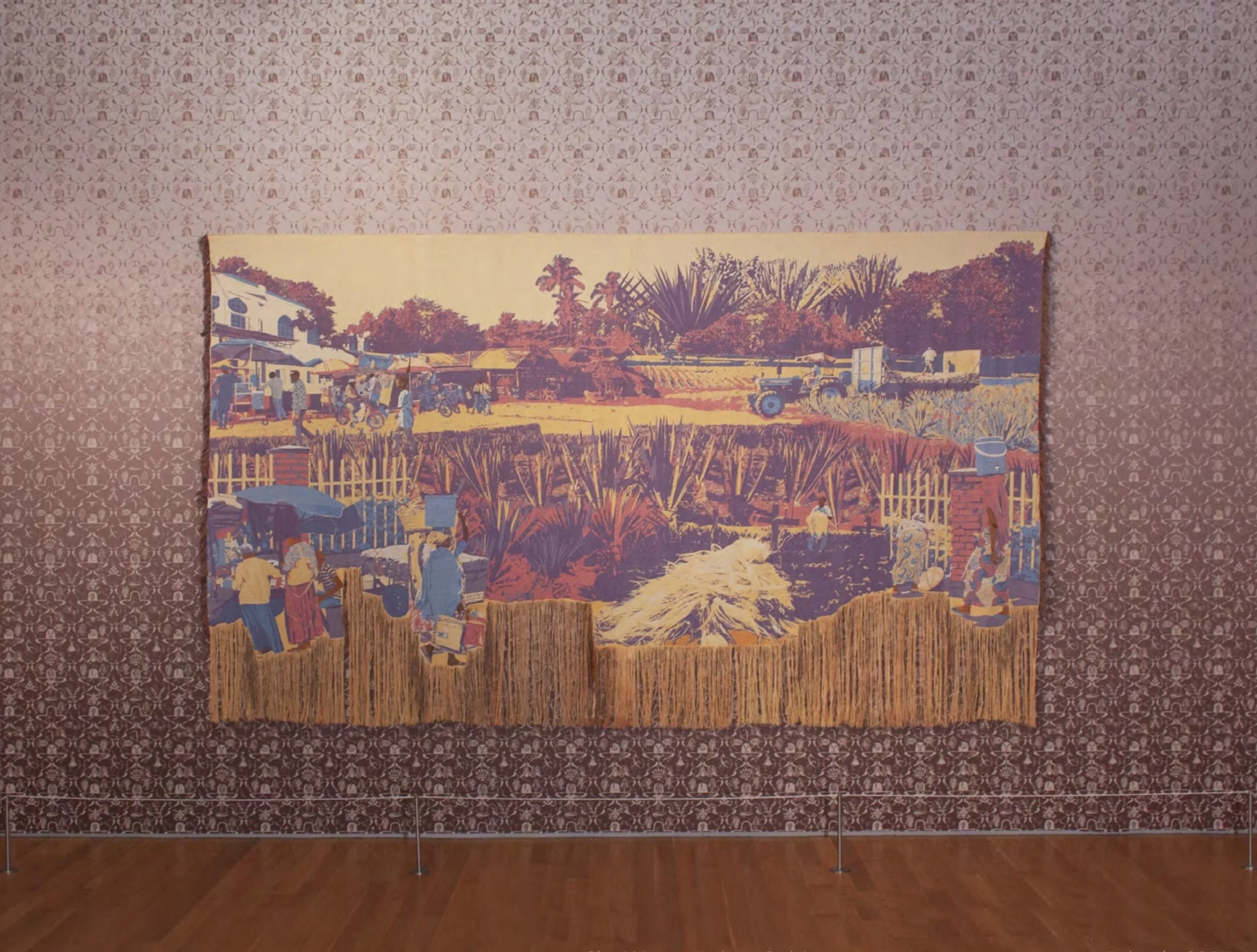 Installation view,  She Weaves White Gold , North Carolina Museum of Art, Raleigh, North Carolina, 2026
