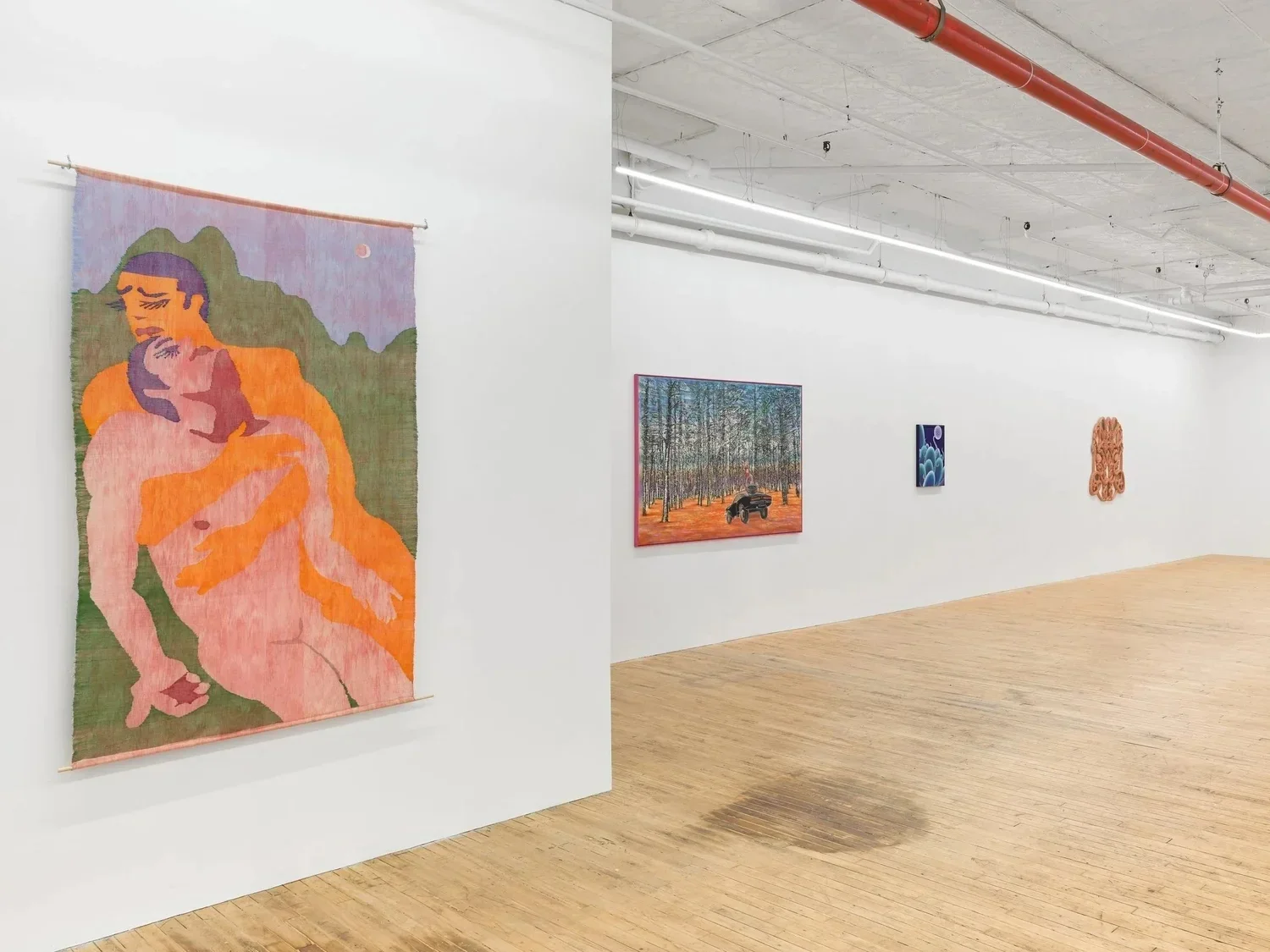  Juan Arango Palacios, Josh Dihle, Anastasia Komar, Mevlana Lipp, Wen Liu, Alex McAdoo, Anna Ruth, Krzysztof Strzelecki, Ena Swansea, Erin Woodbrey |  Thicket  
July 11 – August 16, 2024 
New York