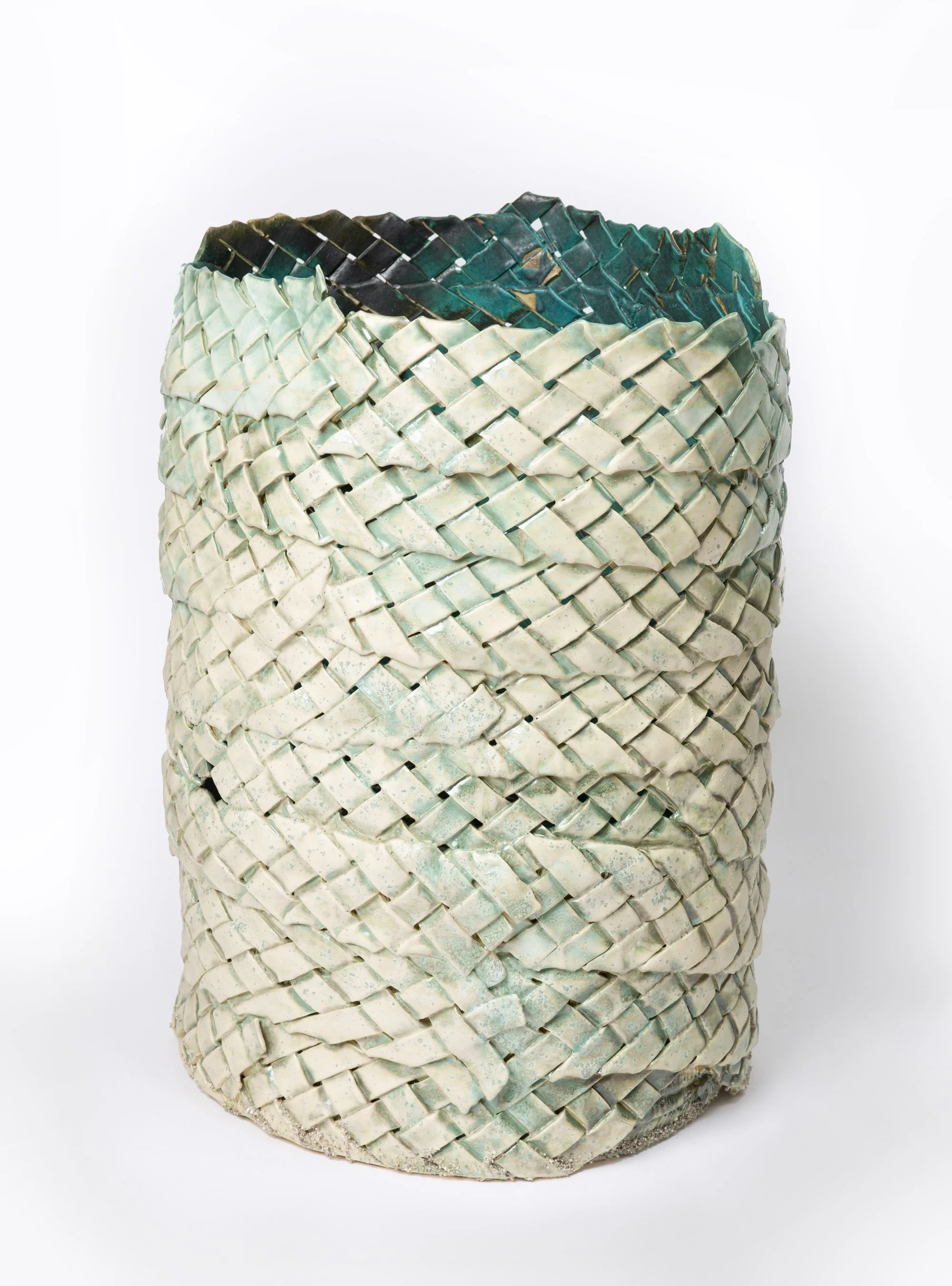  Wishing Well III , 2024
Glazed stoneware, melted sea glass, sand
70 x 43 x 53.5 cm | 27 1/2 x 17 x 21 in