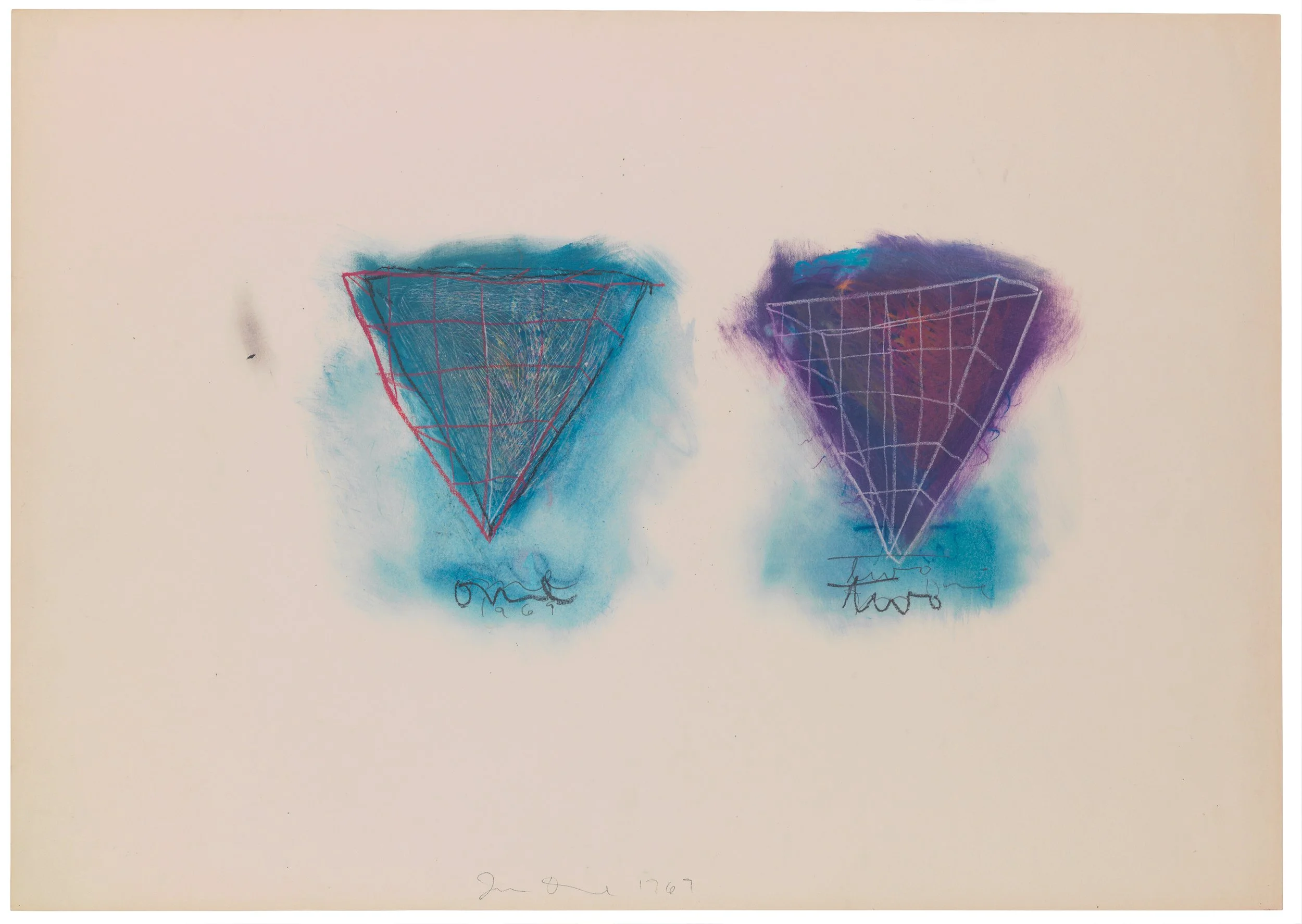   Untitled , 1969
Pastel, pencil and chalk on paper
21⅞ x 31 in | 55.56 x 78.74 cm