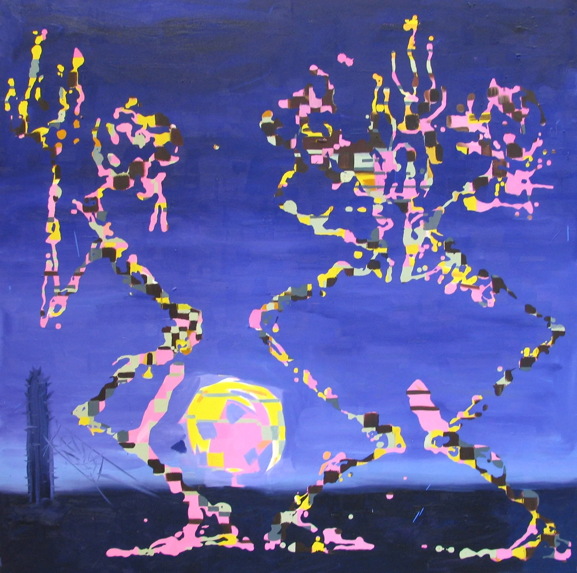  Sunset , 2016
Oil on canvas
48 x 48 in | 120 x 120 cm