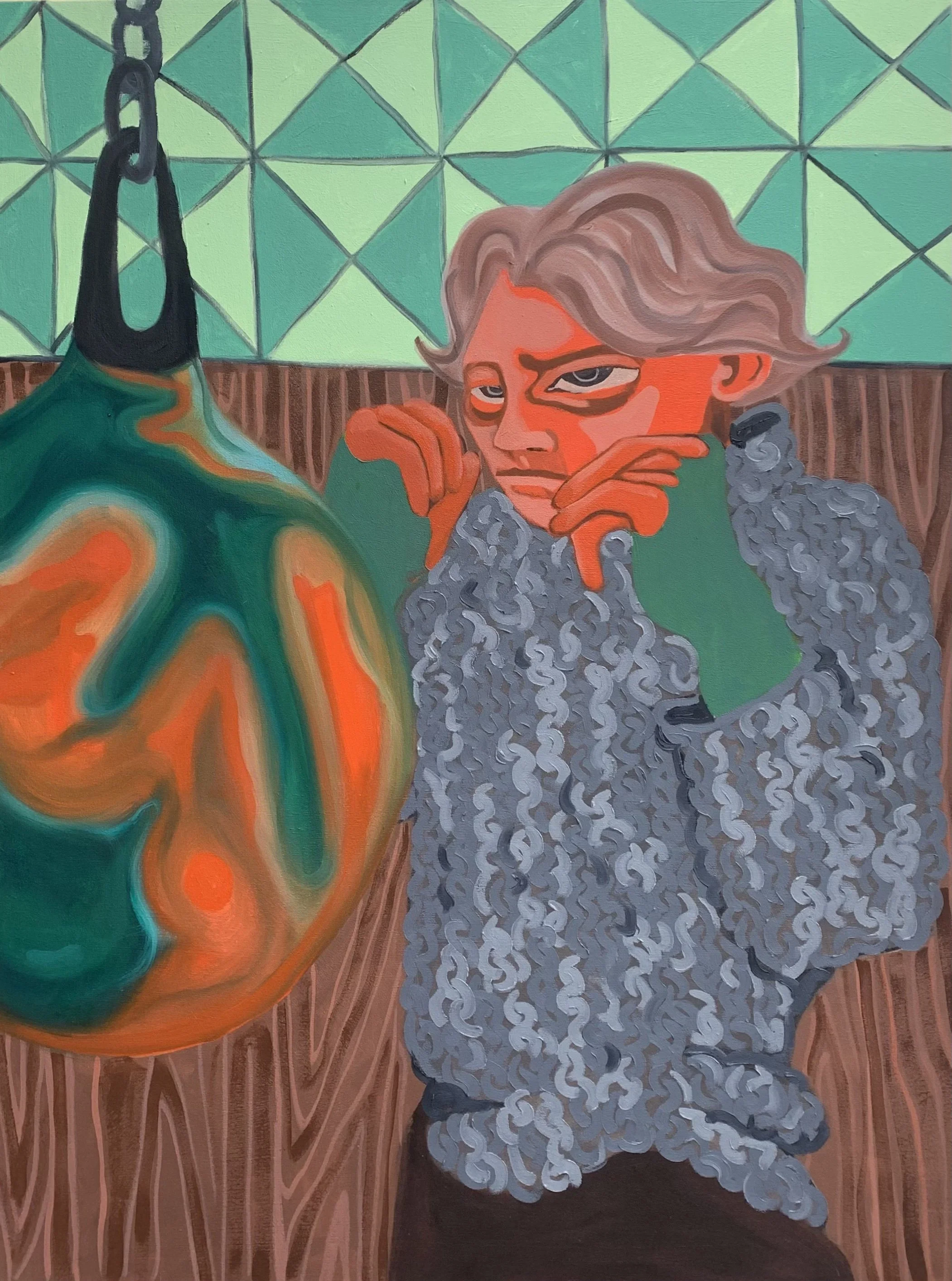  Let it out, Its Not Going Anywhere , 2022
Oil on canvas
30 x 40 in | 76 x 101.5 cm