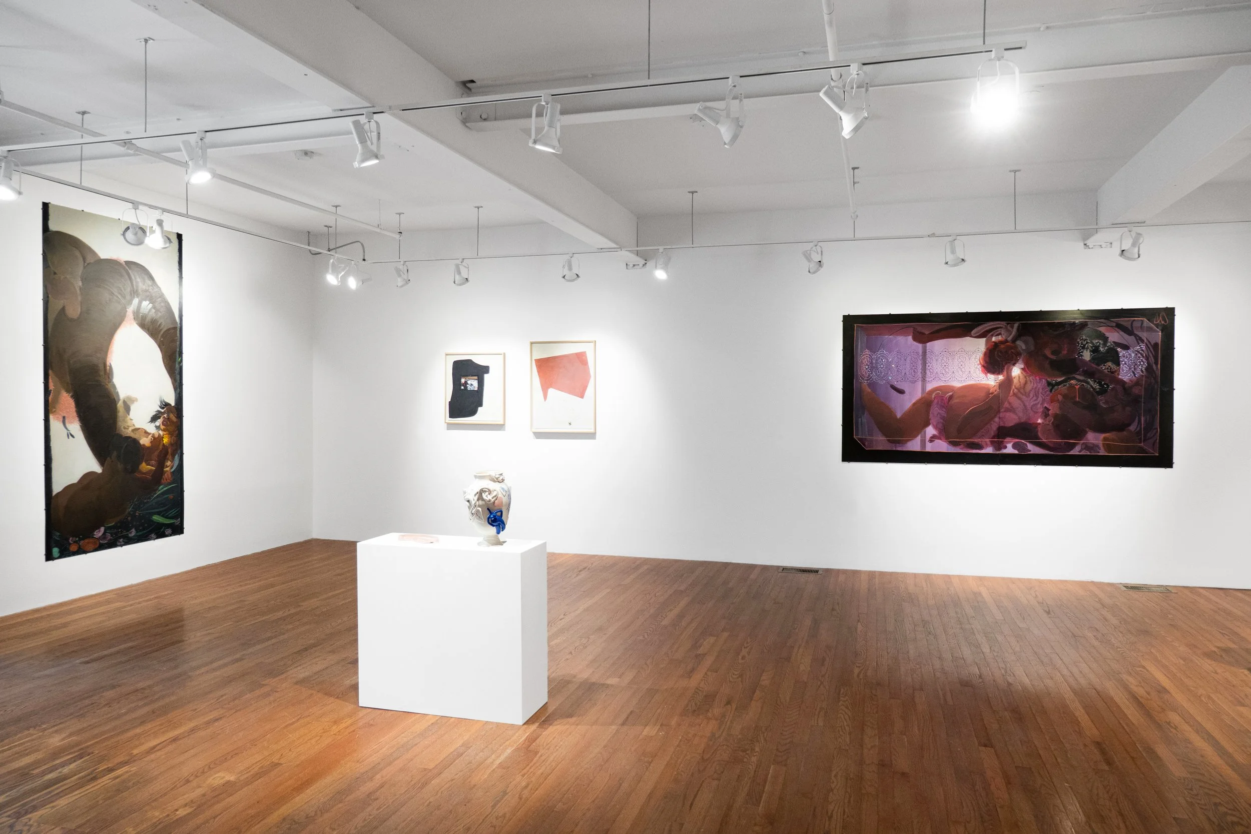 Installation view,  Repose , 2020