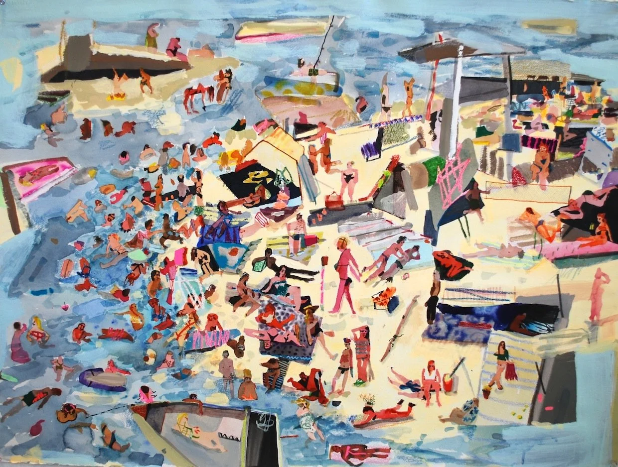  The Point , 2016
Mixed media on paper
19 x 26 in | 49 x 66 cm