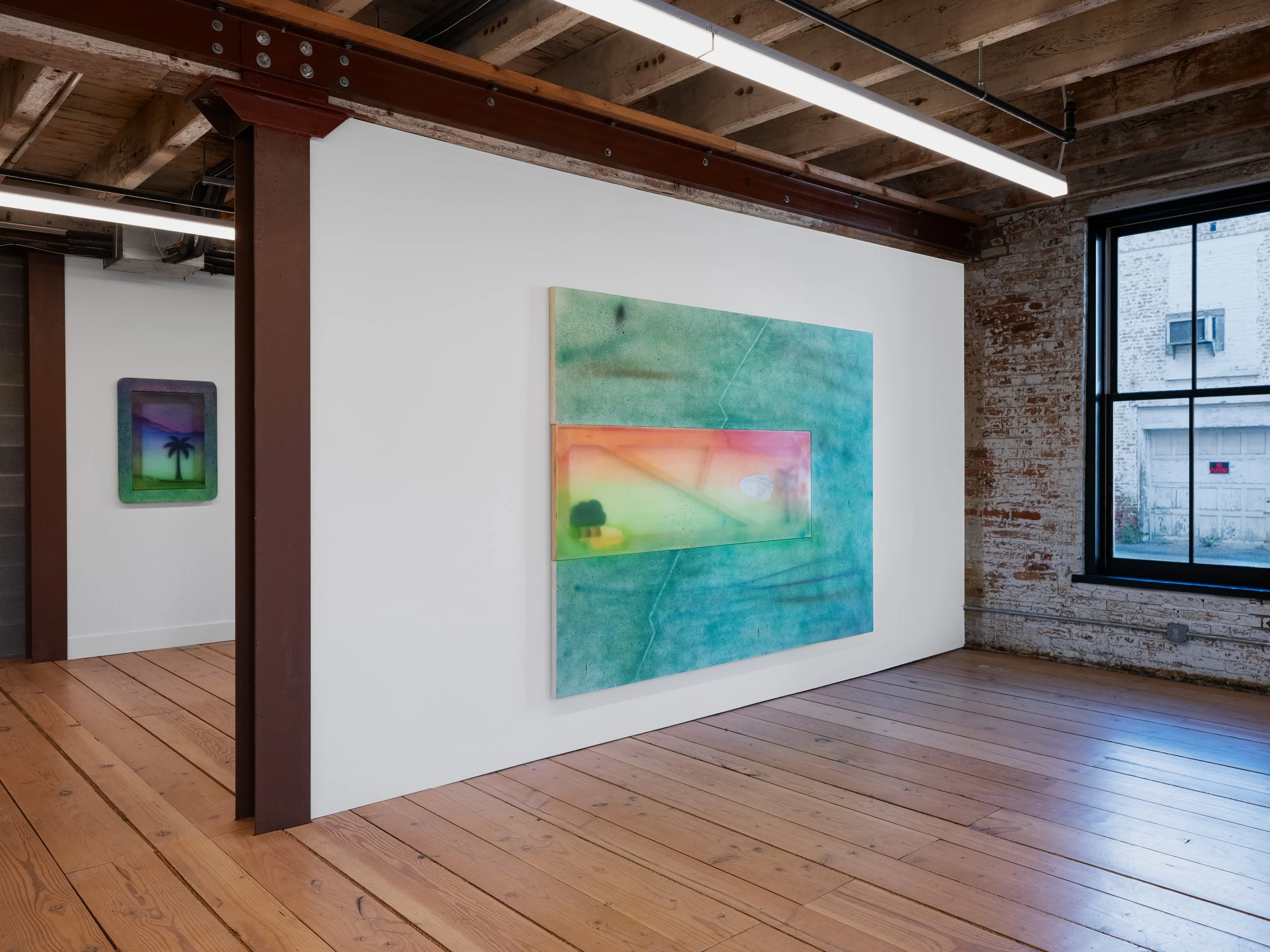 Installation view,  Laguna Seca , Catskill, 2026.