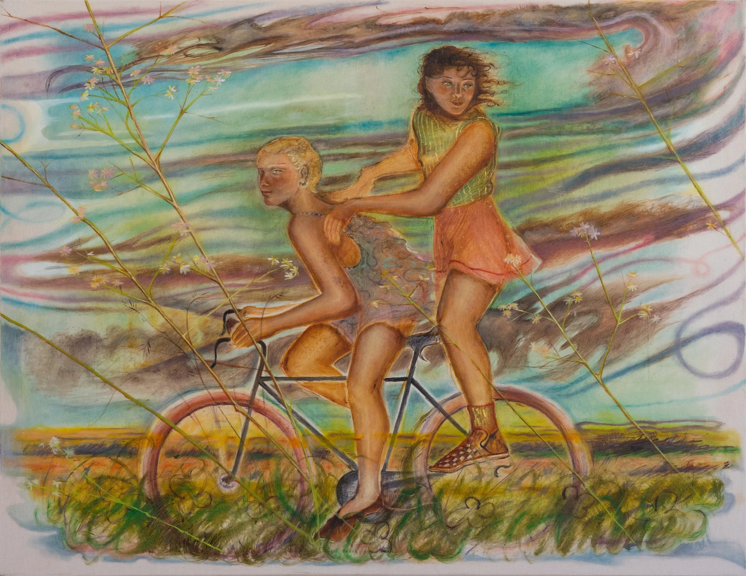  Against the shore , 2026
Oil on canvas
39 3/8 x 51 1/8 in | 100 x 130 cm