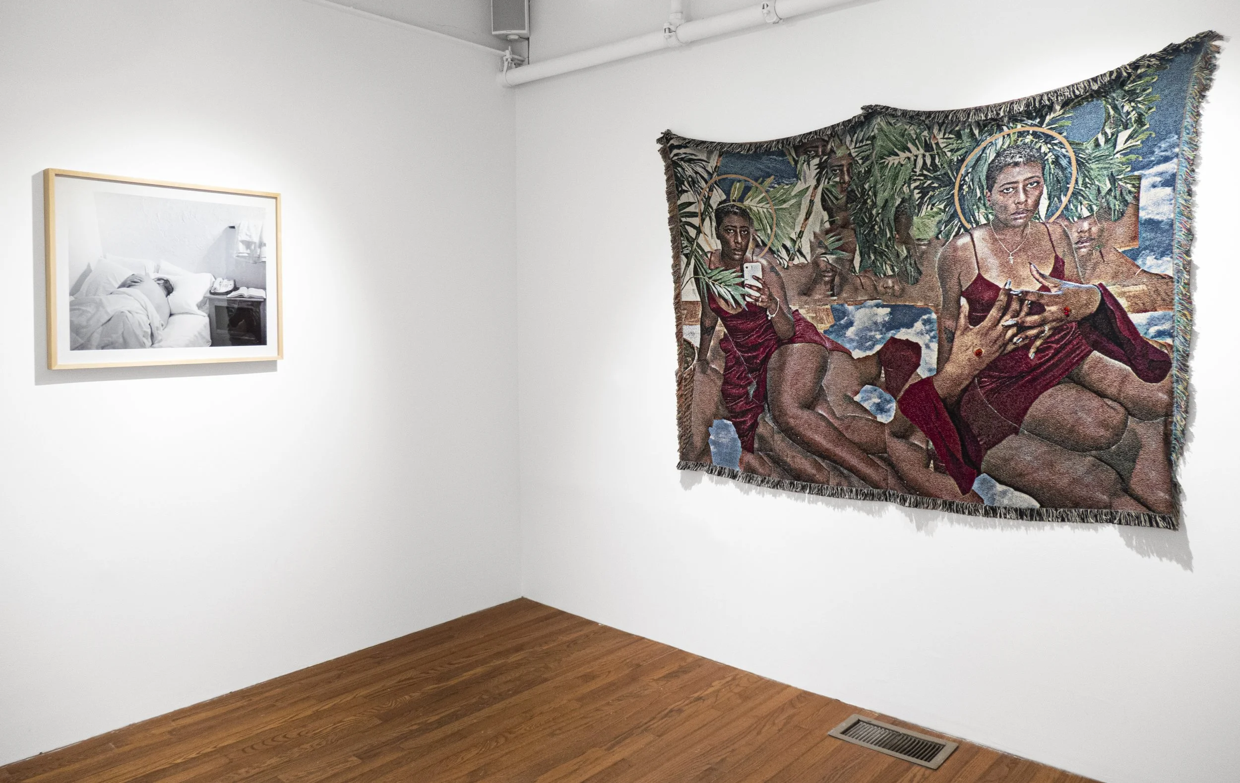 Installation view,  Repose , 2020