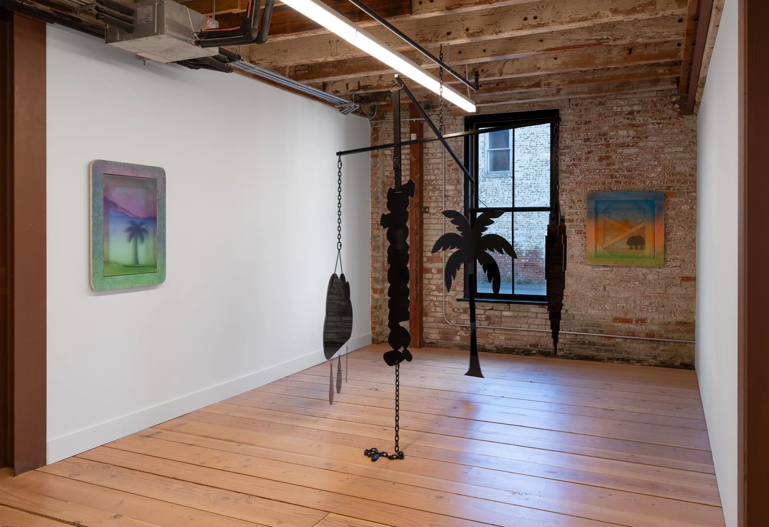 Installation view,  Laguna Seca , Catskill, 2026.